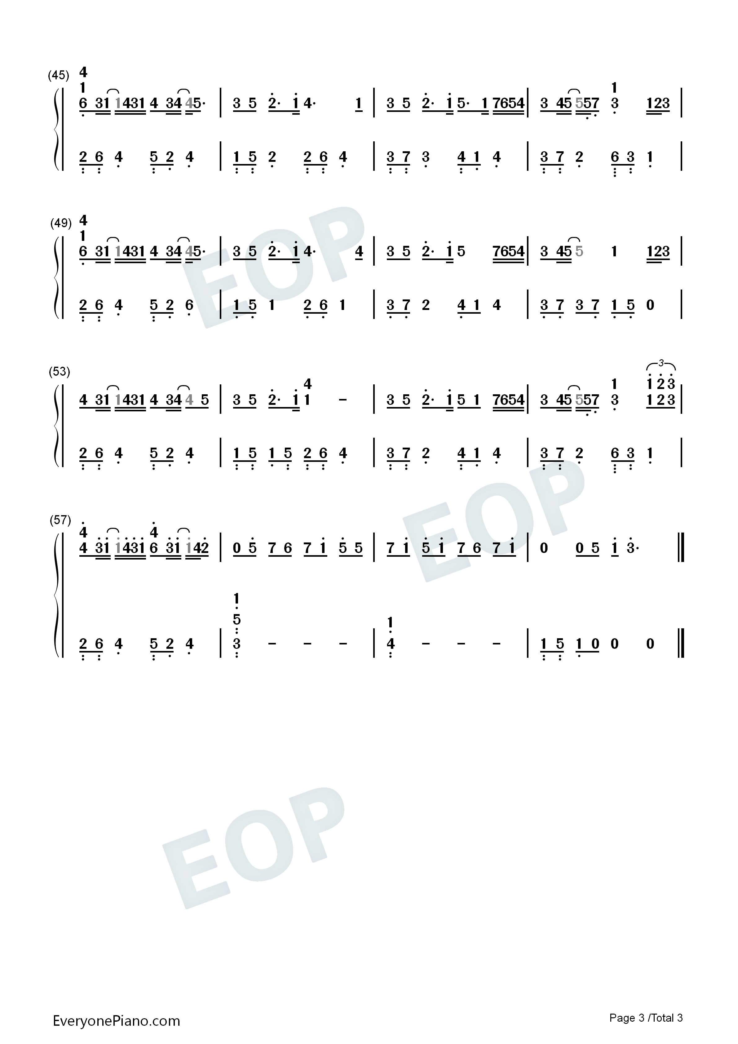 Do_You钢琴简谱_李闰珉_Yiruma演唱