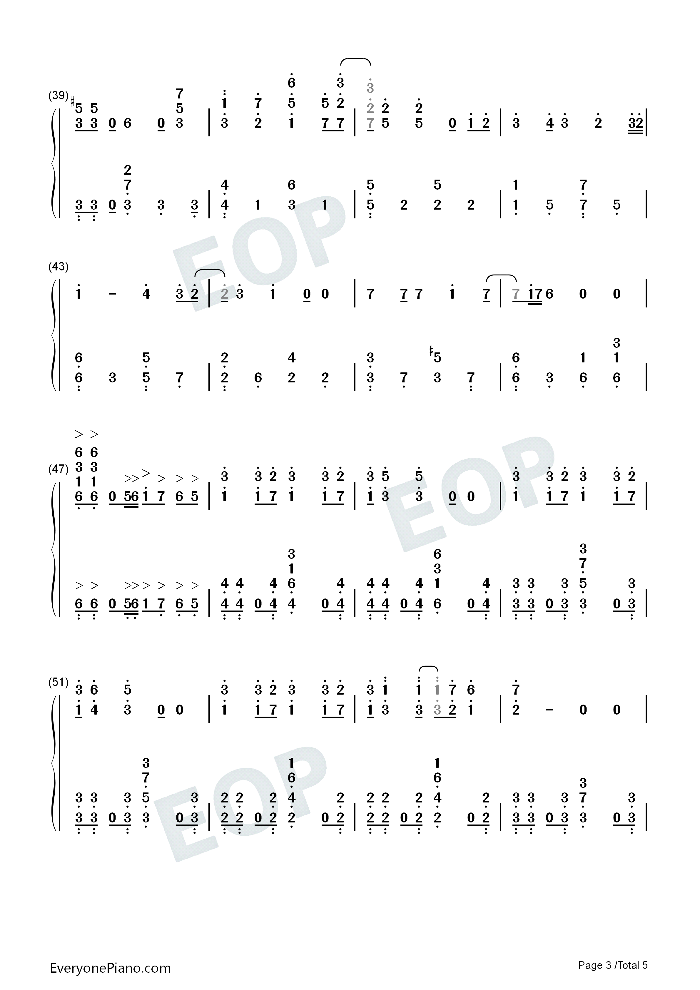千年泪钢琴简谱_Tank演唱