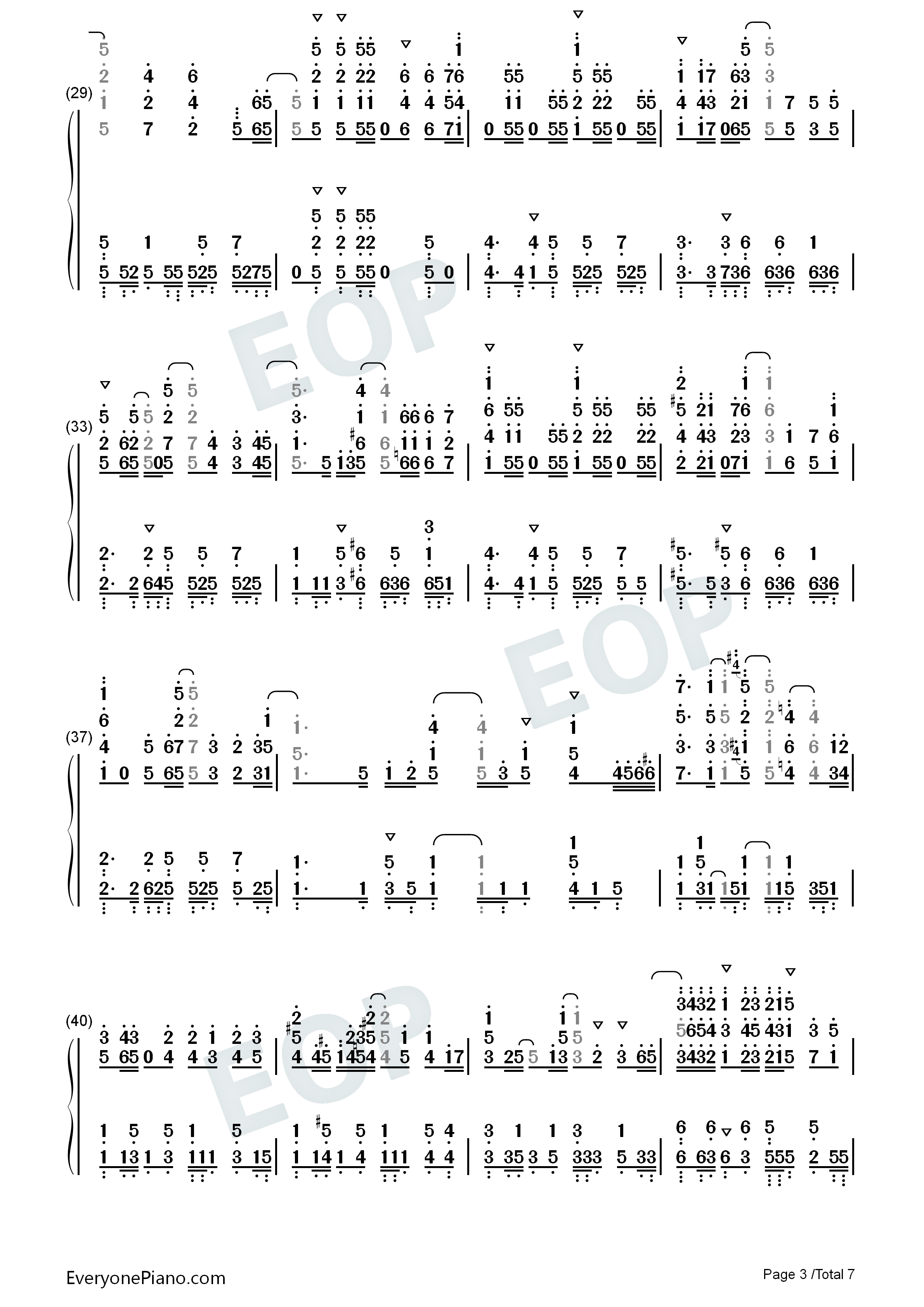 追いかける夢の先で钢琴简谱_Liella!演唱