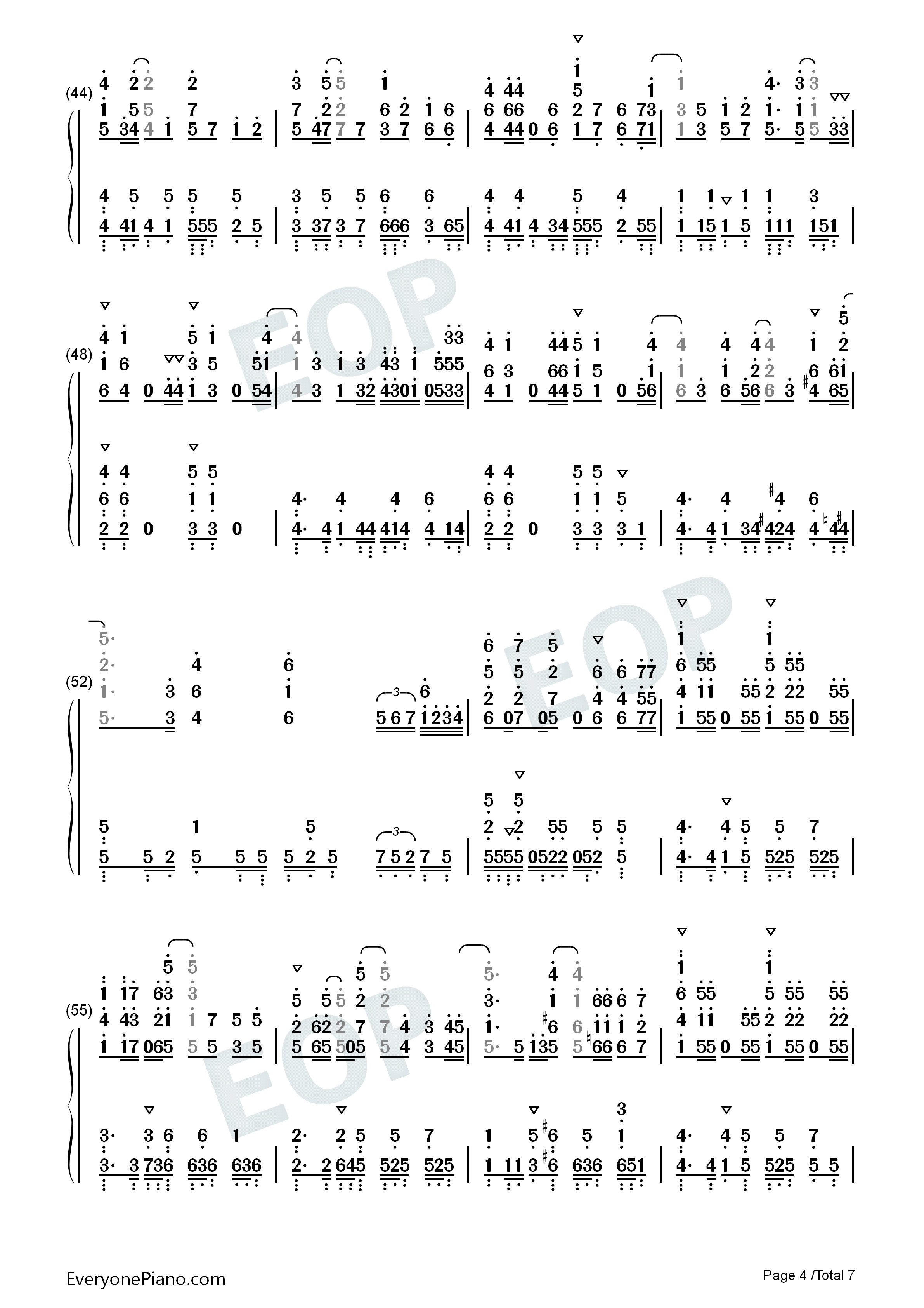 追いかける夢の先で钢琴简谱_Liella!演唱