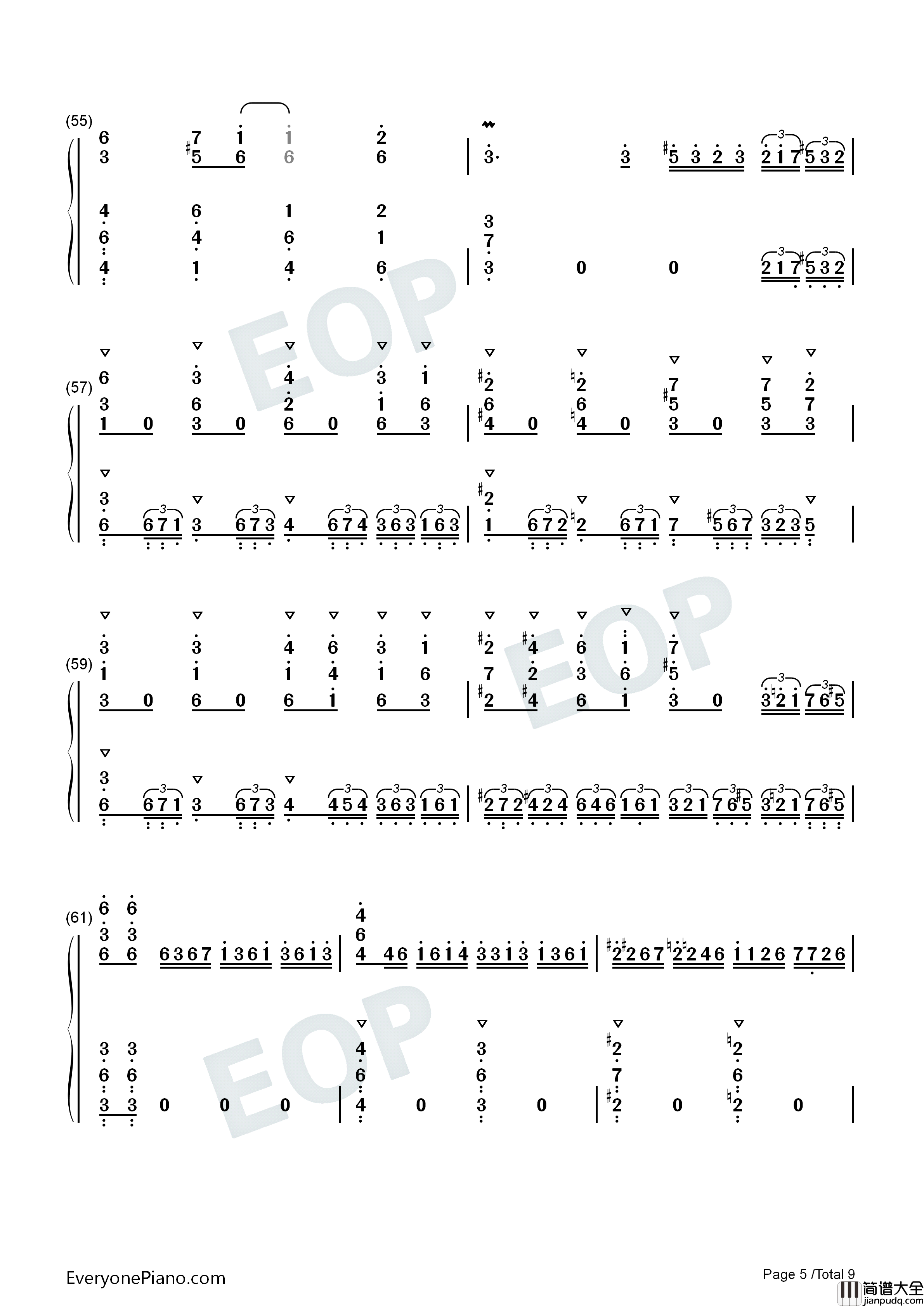 少女さとり_3rd_eye钢琴简谱_ZUN演唱
