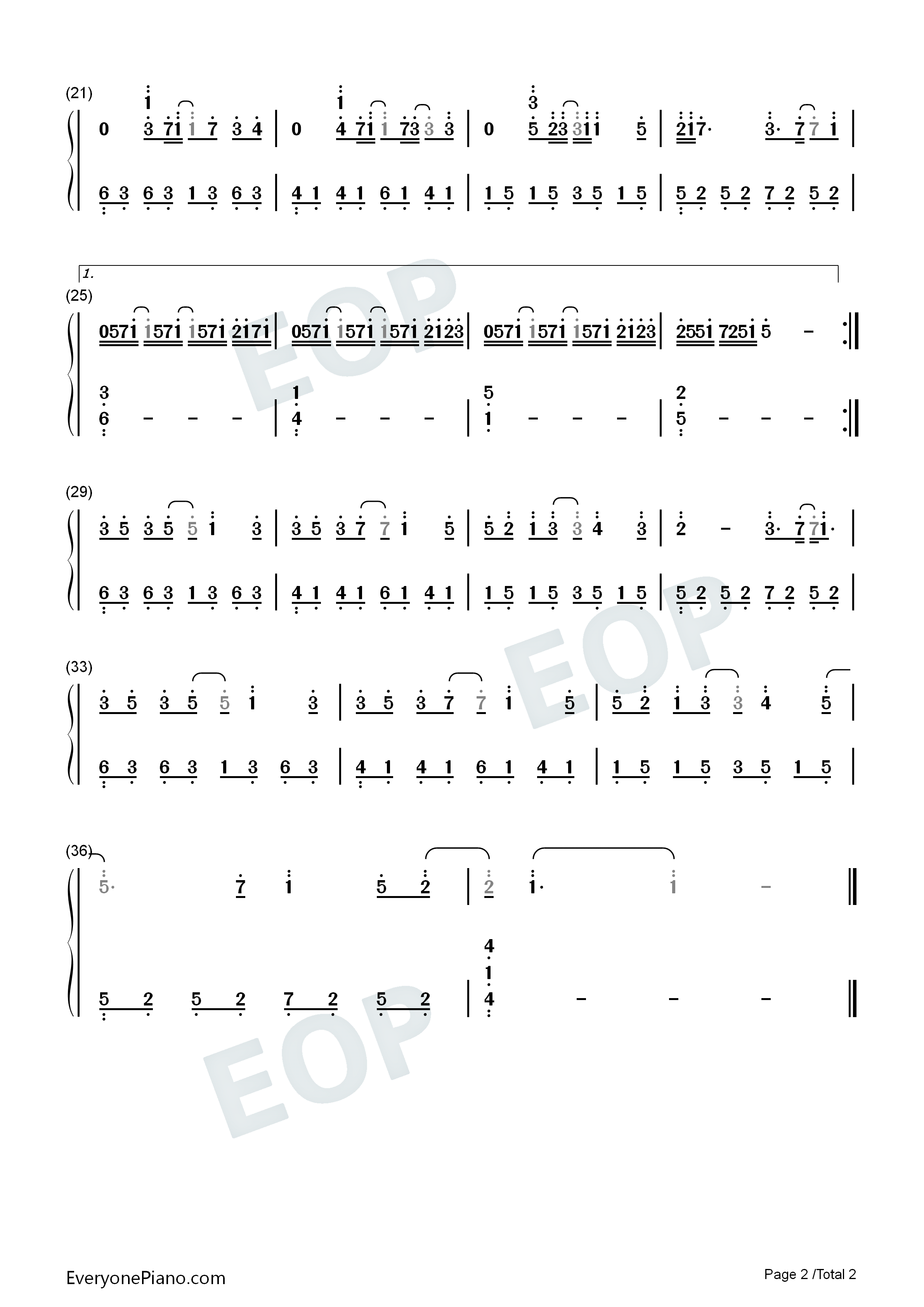 诀爱钢琴简谱_詹雯婷演唱
