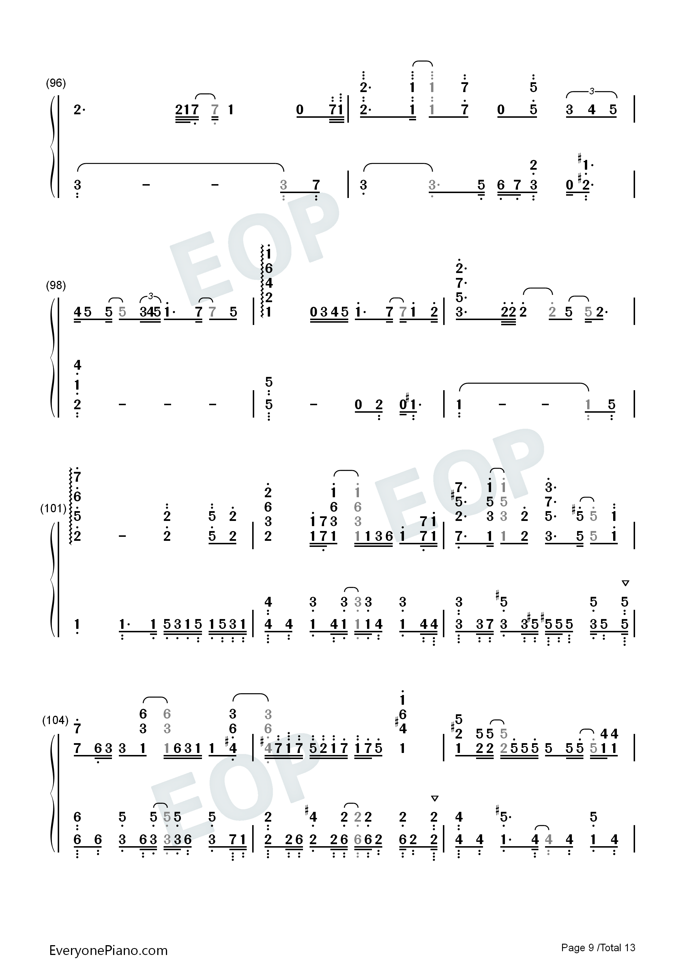 アオイトリ钢琴简谱_桥本美雪演唱