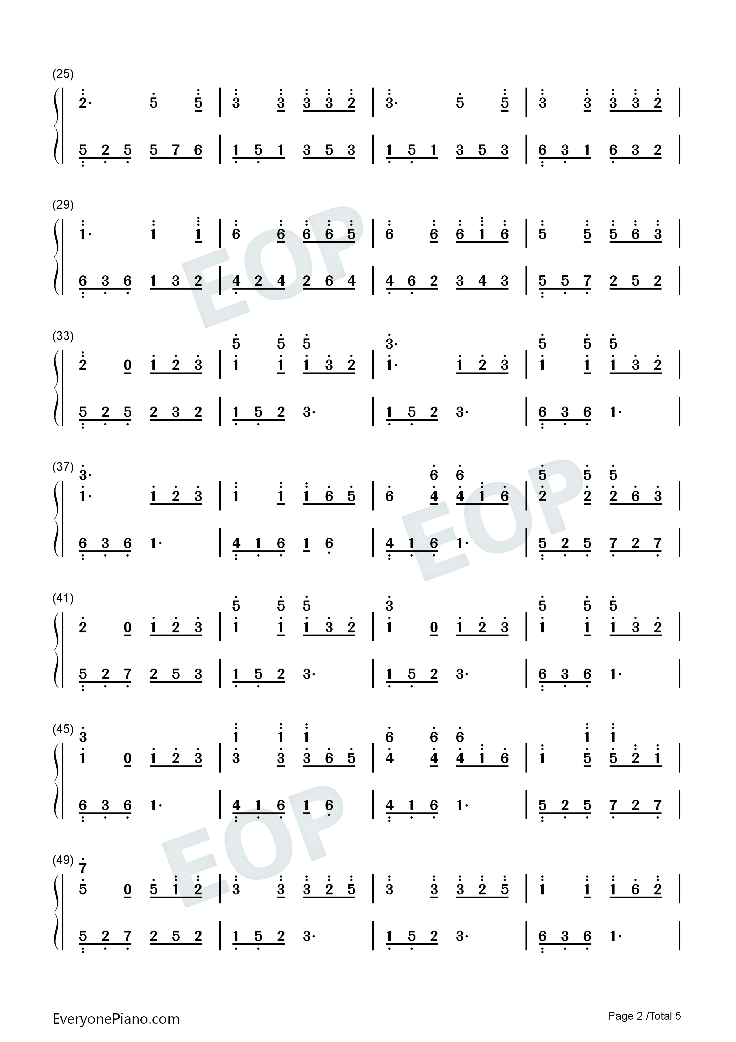 也许是天意钢琴简谱_赵海洋演唱