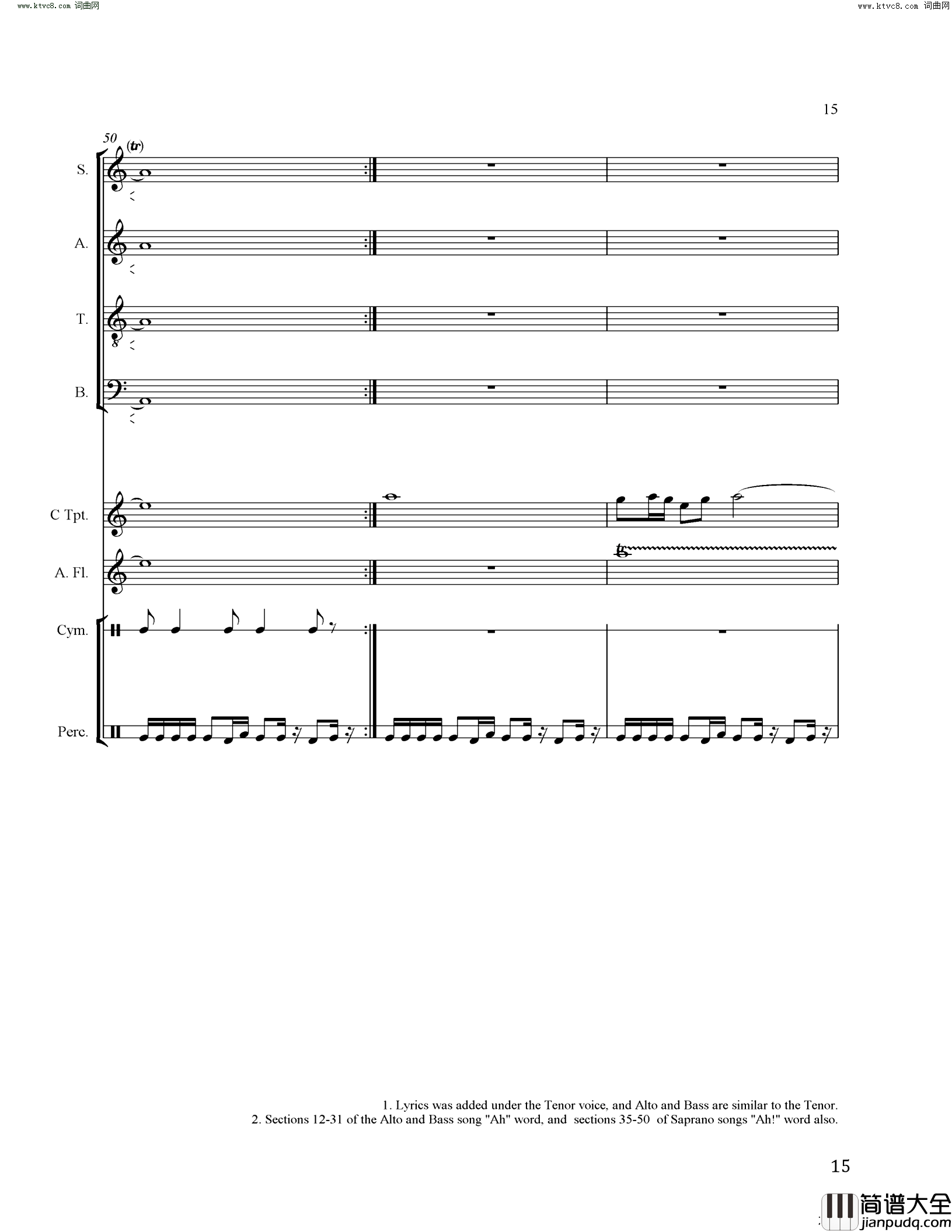 六盘山之歌简谱_Johnson_Gao曲谱