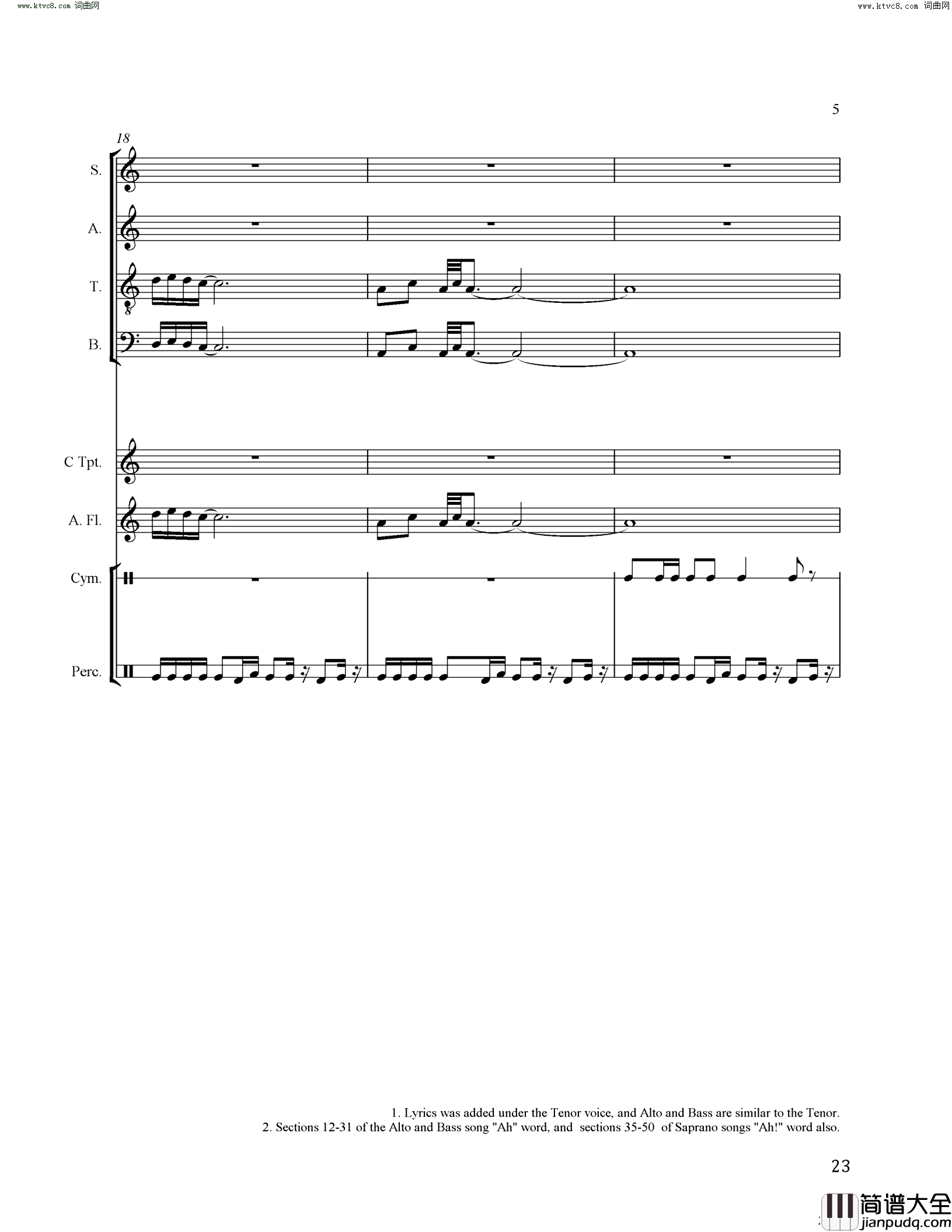 六盘山之歌简谱_Johnson_Gao曲谱