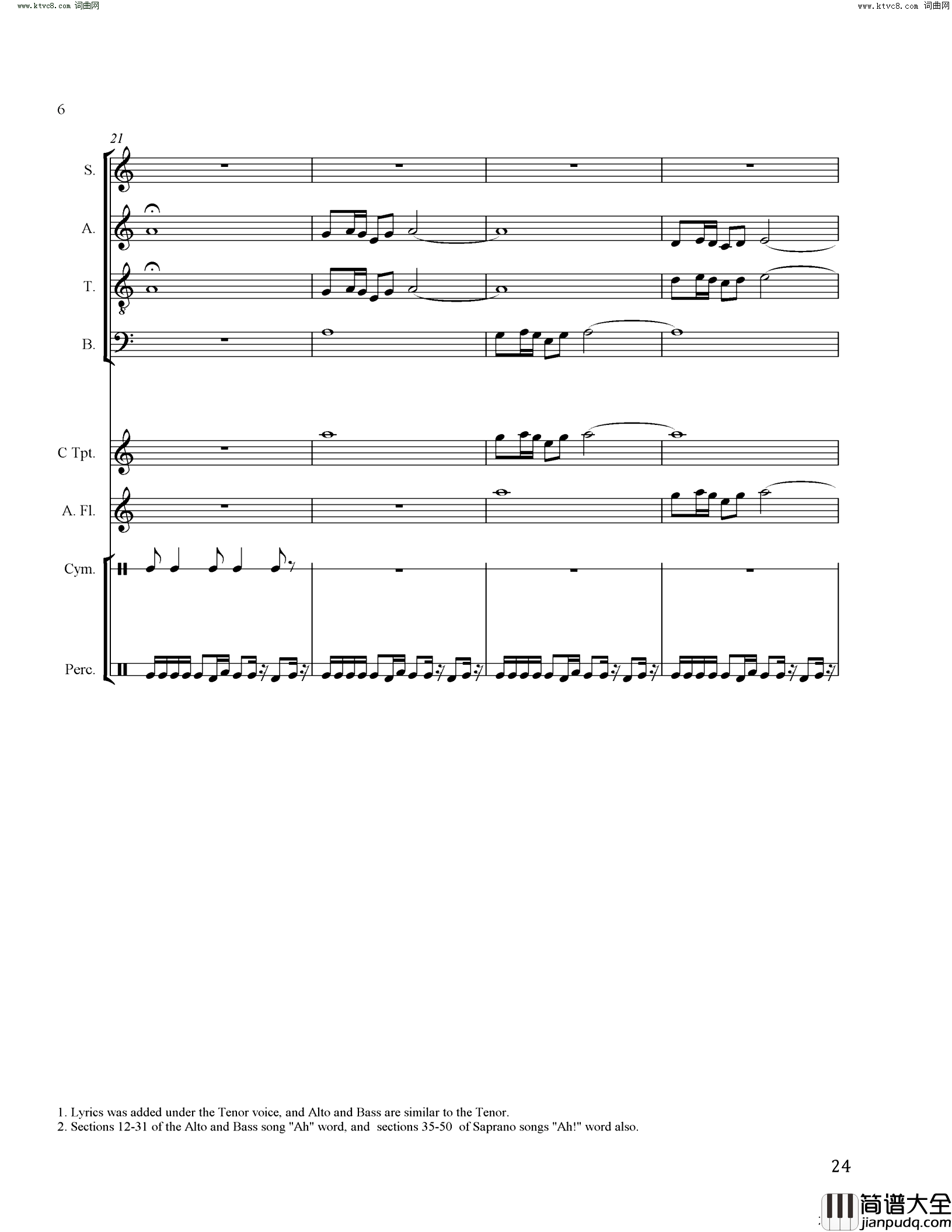 六盘山之歌简谱_Johnson_Gao曲谱