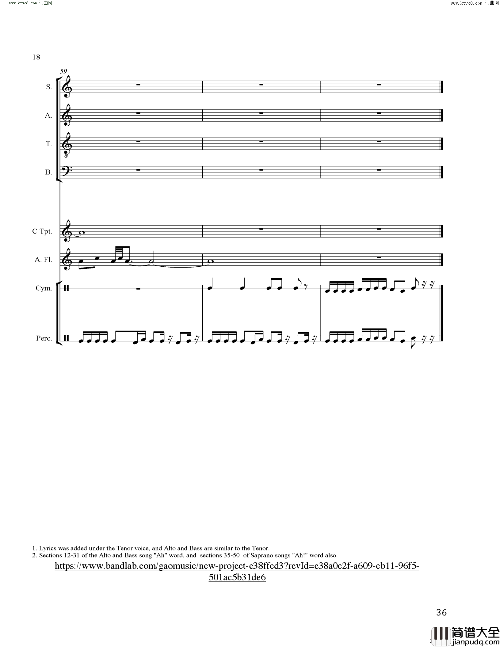 六盘山之歌简谱_Johnson_Gao曲谱