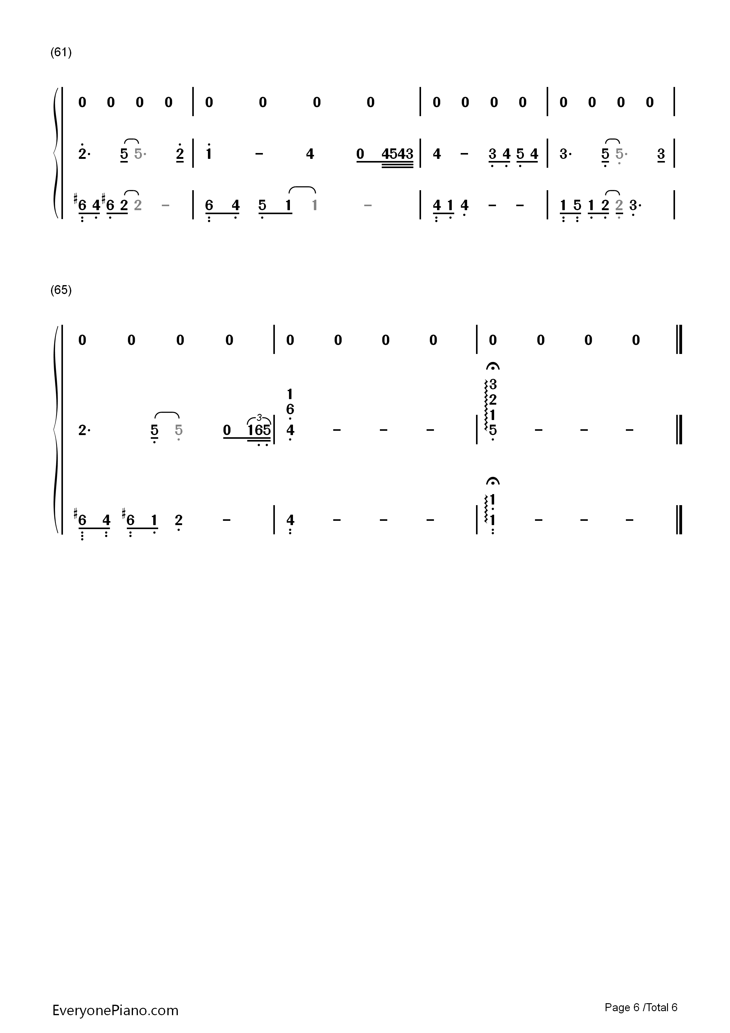 氧气钢琴简谱_范晓萱演唱