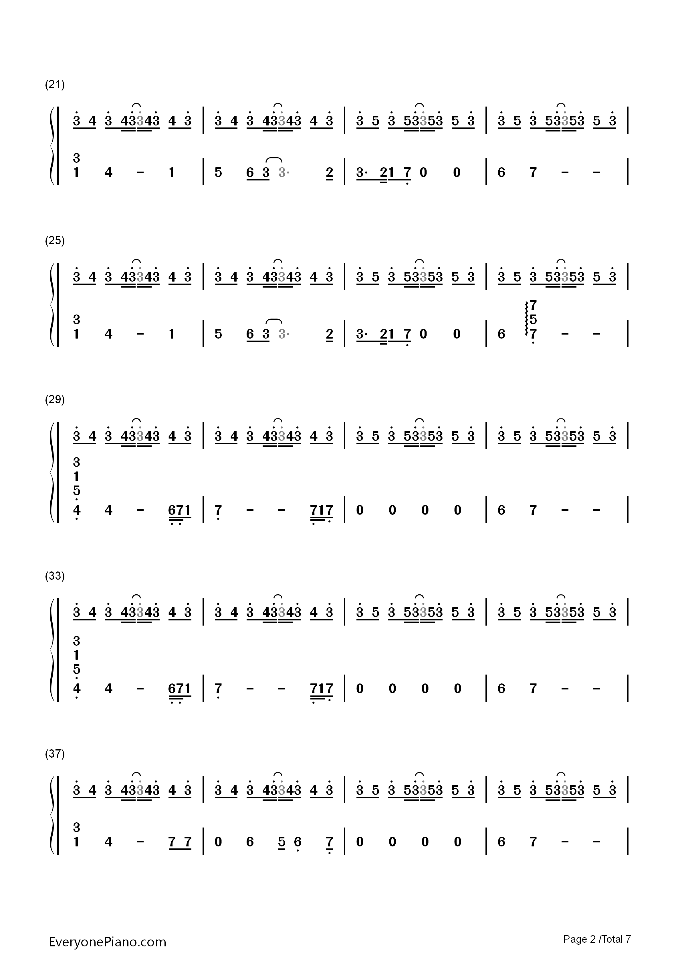 Von钢琴简谱_菅野洋子演唱