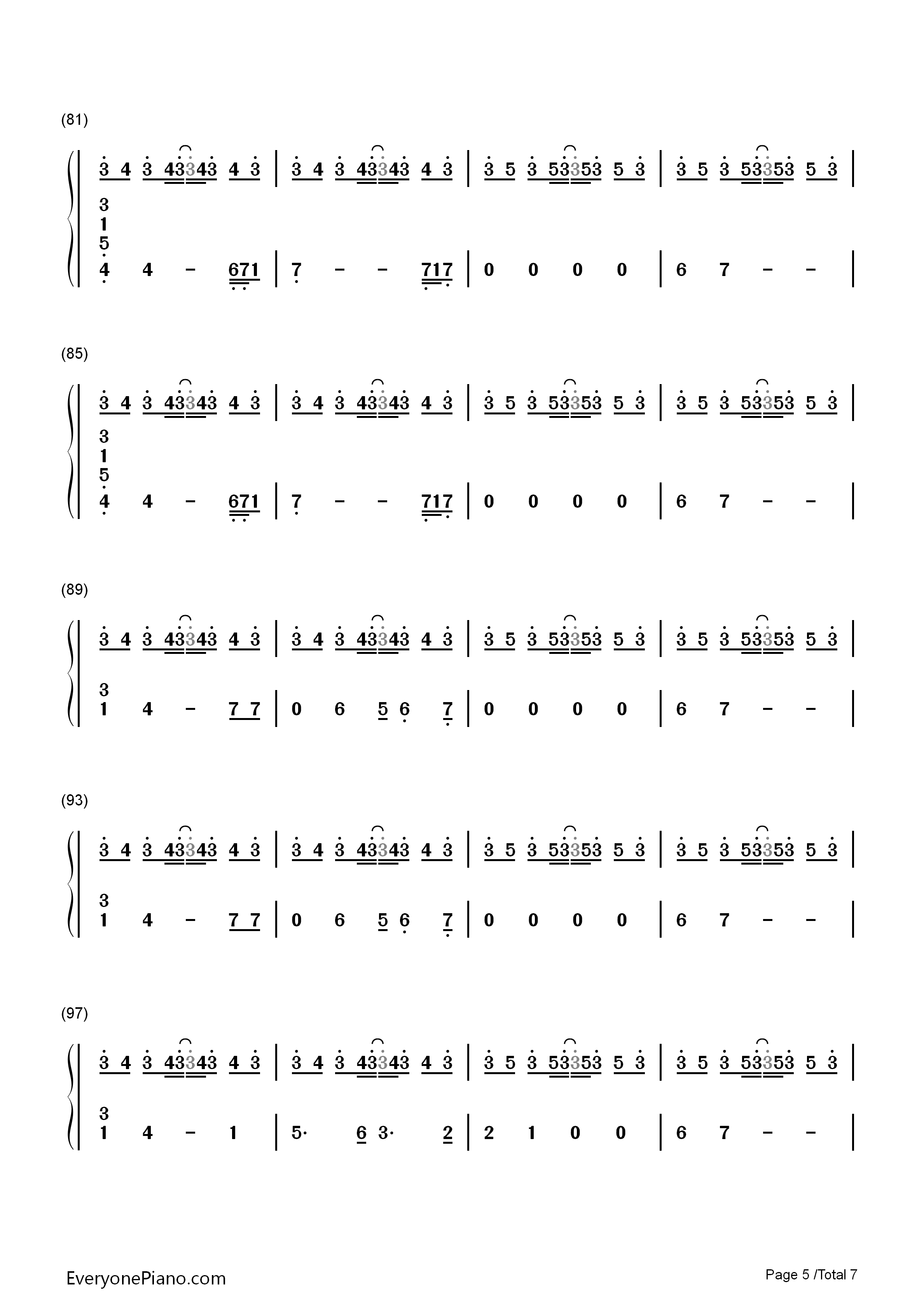 Von钢琴简谱_菅野洋子演唱