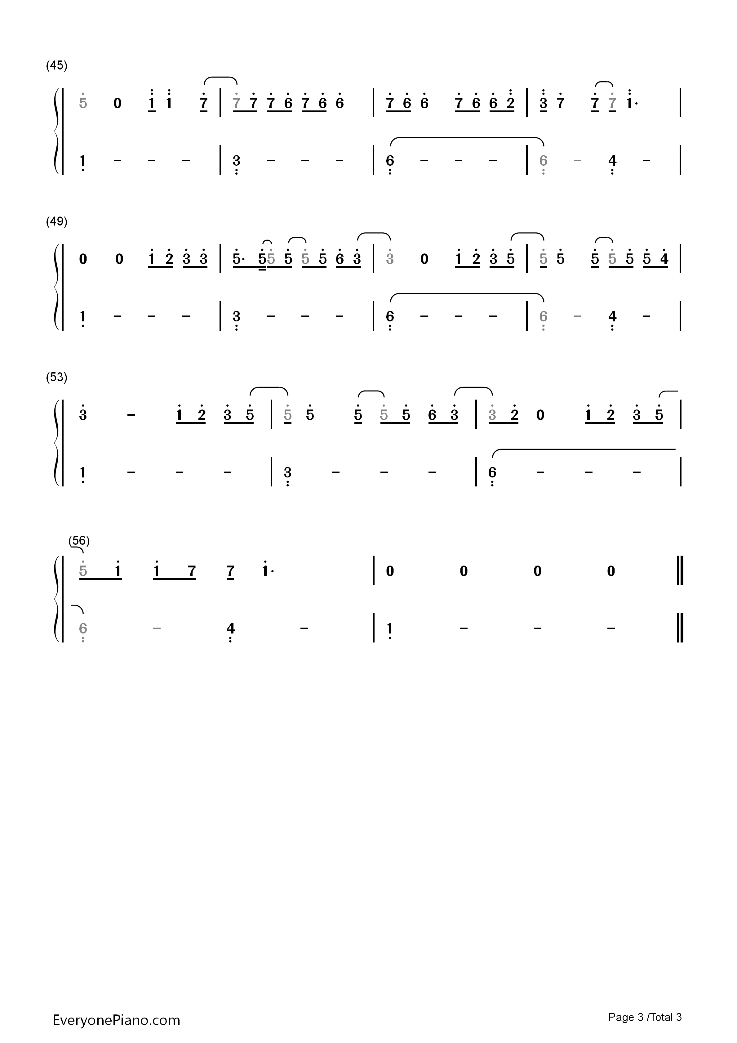 Wild_Ones钢琴简谱_Flo_Rida演唱