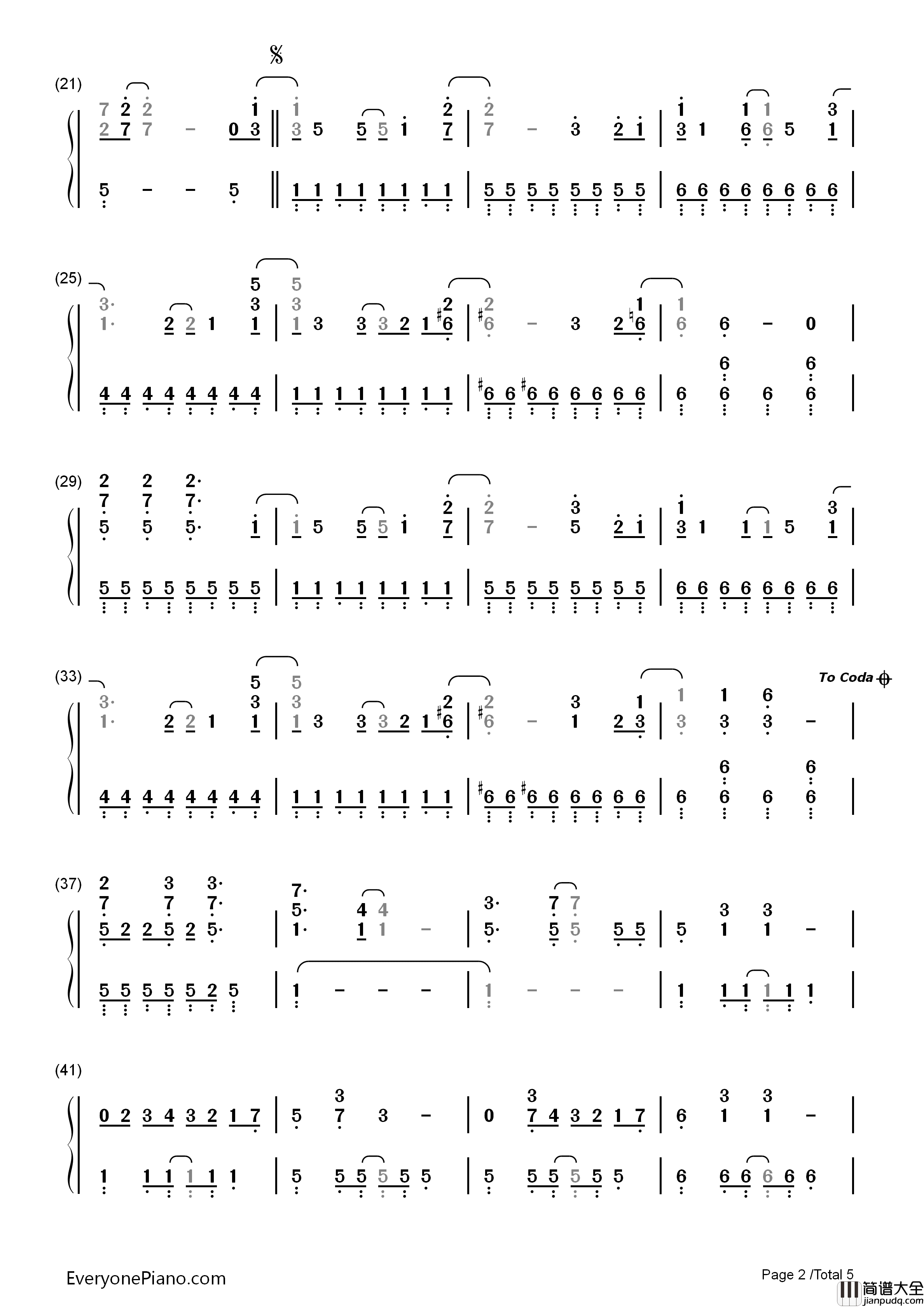 Solo钢琴简谱_Demi_Lovato演唱