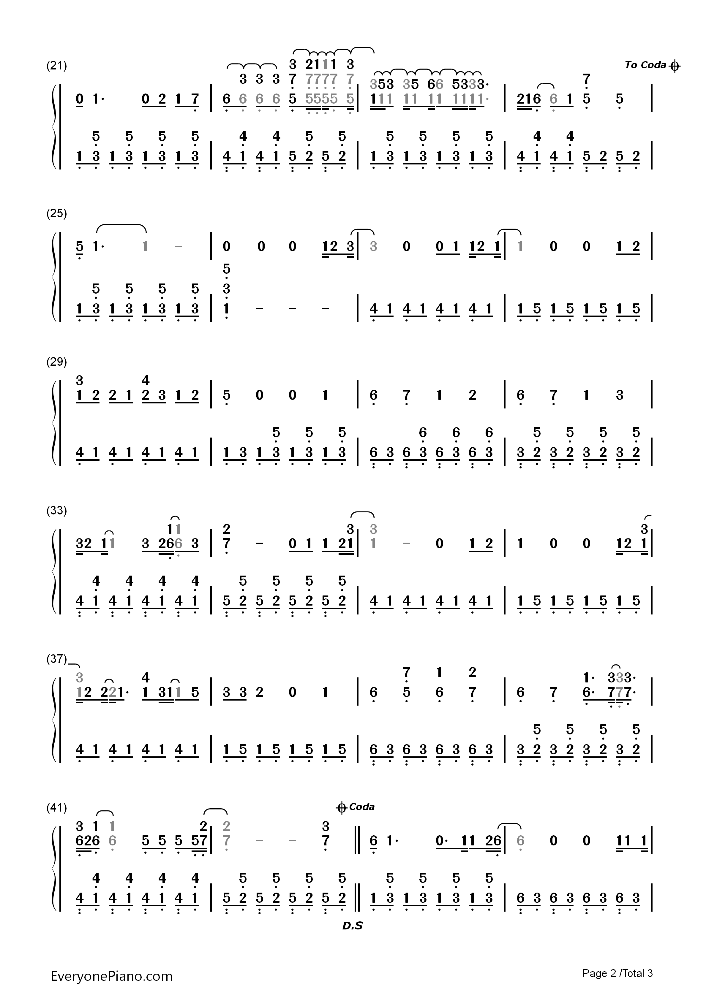 Catch_Me钢琴简谱_Demi_Lovato演唱