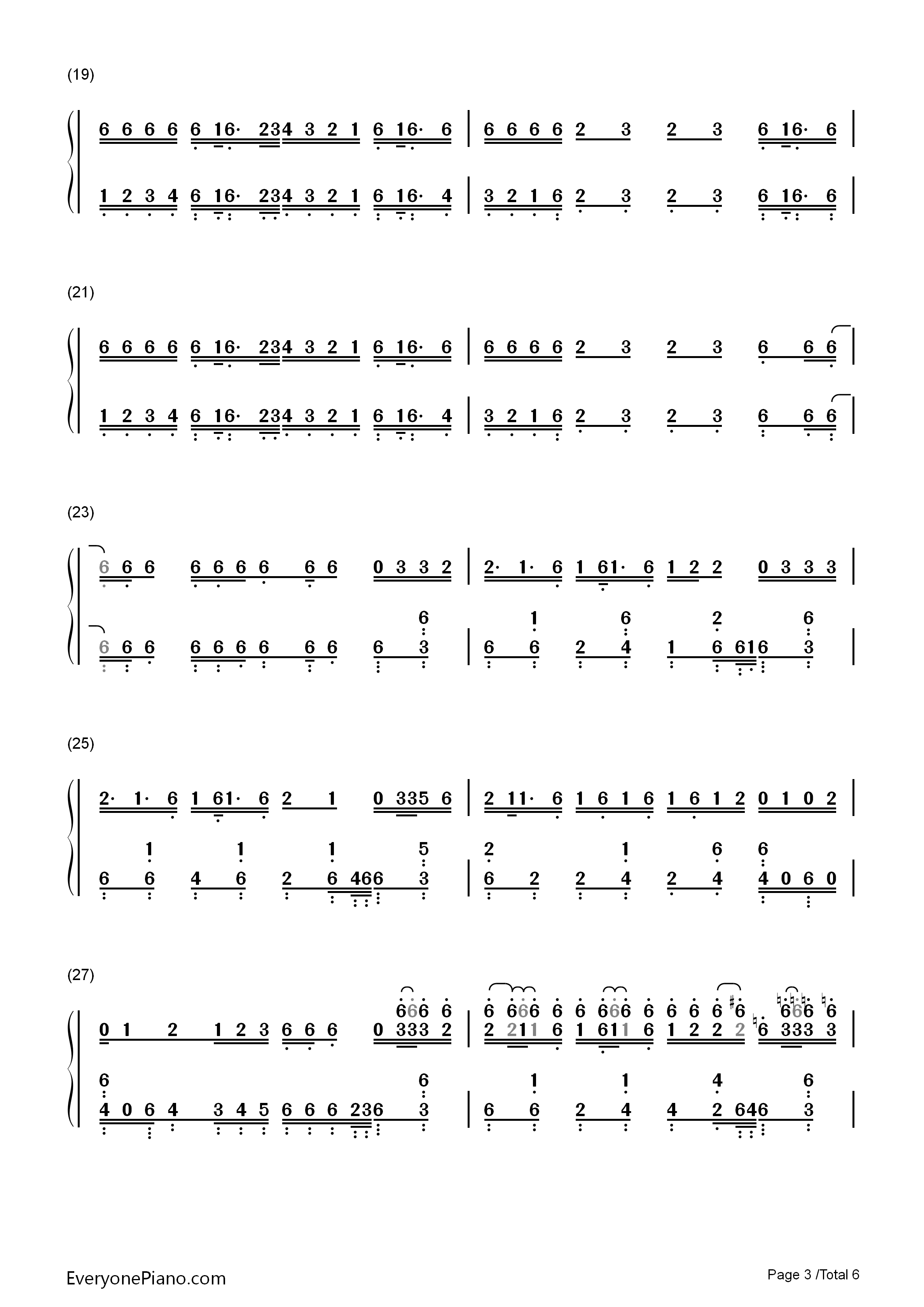 Masked_bitcH钢琴简谱_GUMI演唱