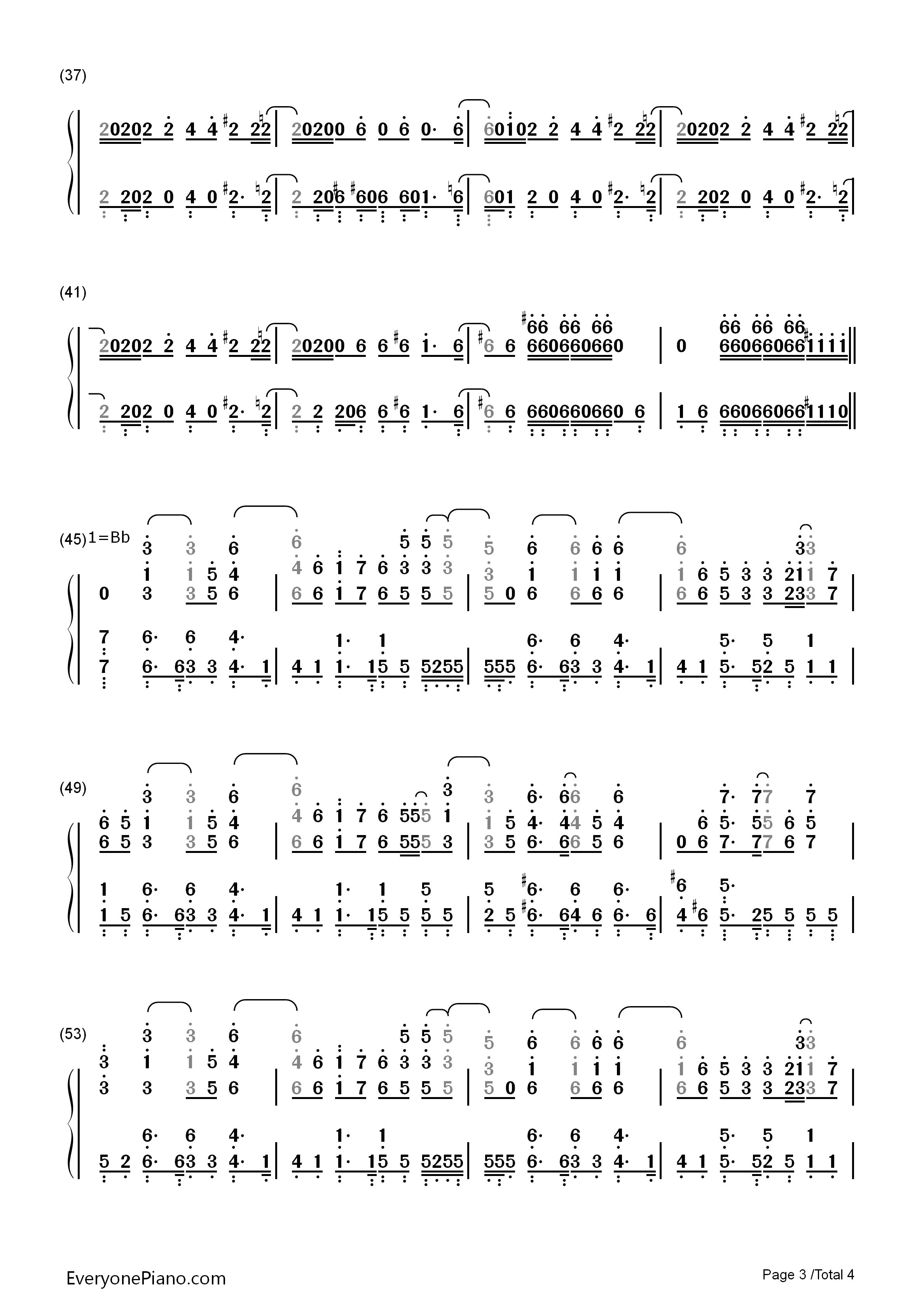 Steppin'_Out钢琴简谱_FLOW演唱