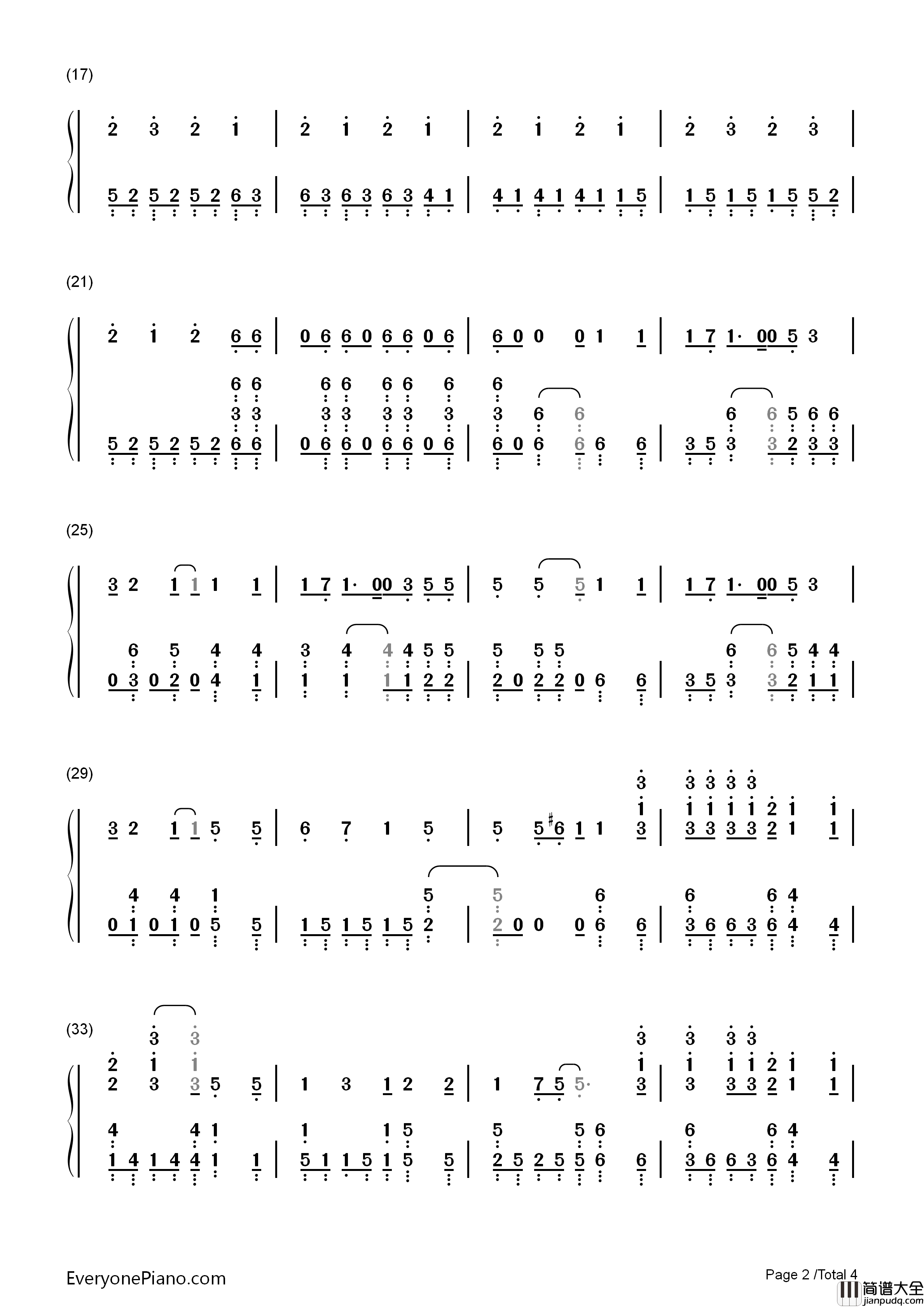 Outgrow钢琴简谱_Gero演唱