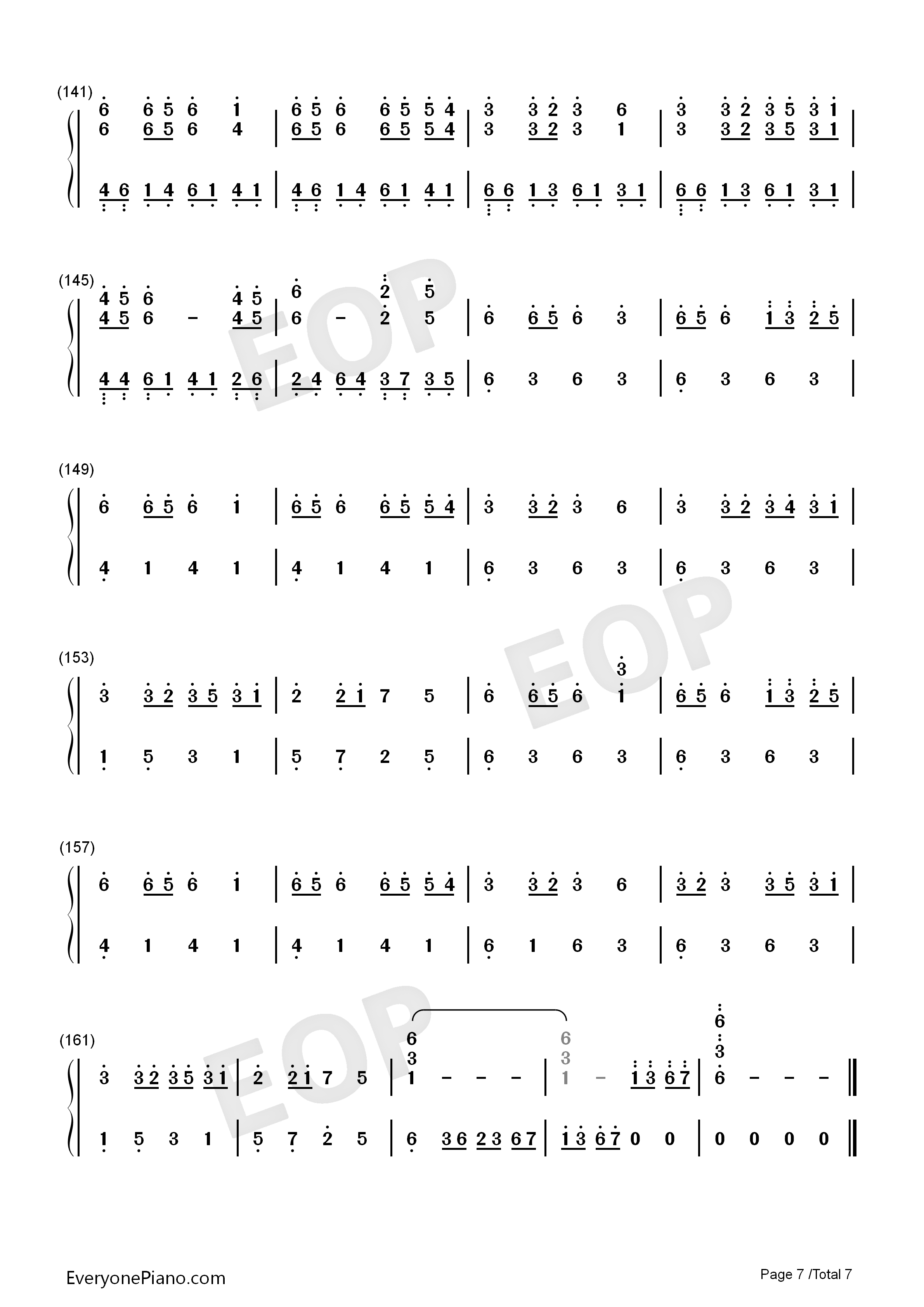 Last_of_the_Wilds钢琴简谱_Nightwish演唱