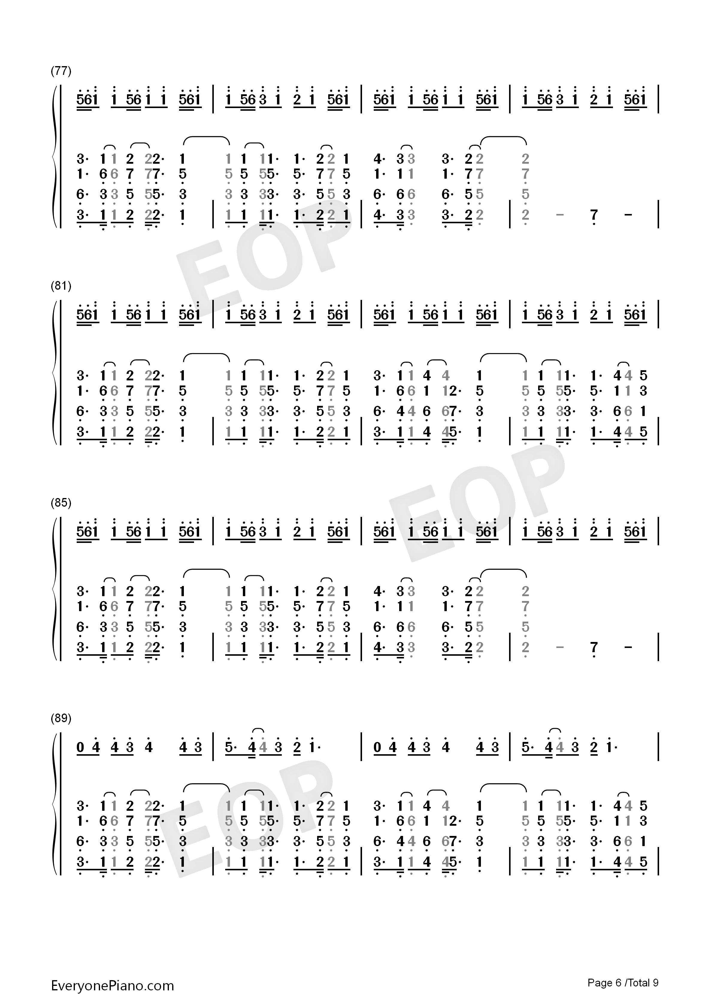 Heaven钢琴简谱_Avicii_Chris_Martin演唱