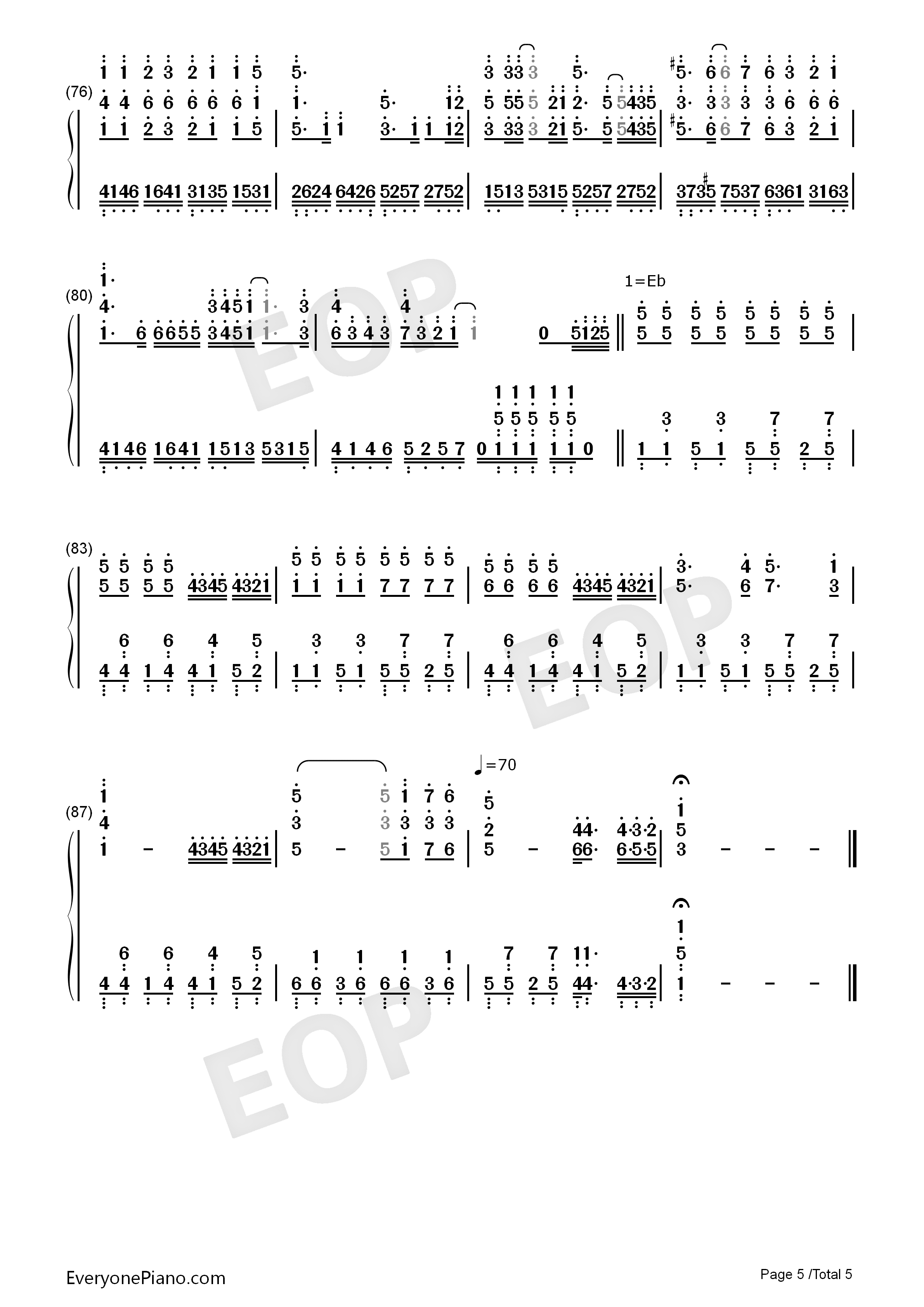 電脳スキル钢琴简谱_初音未来演唱