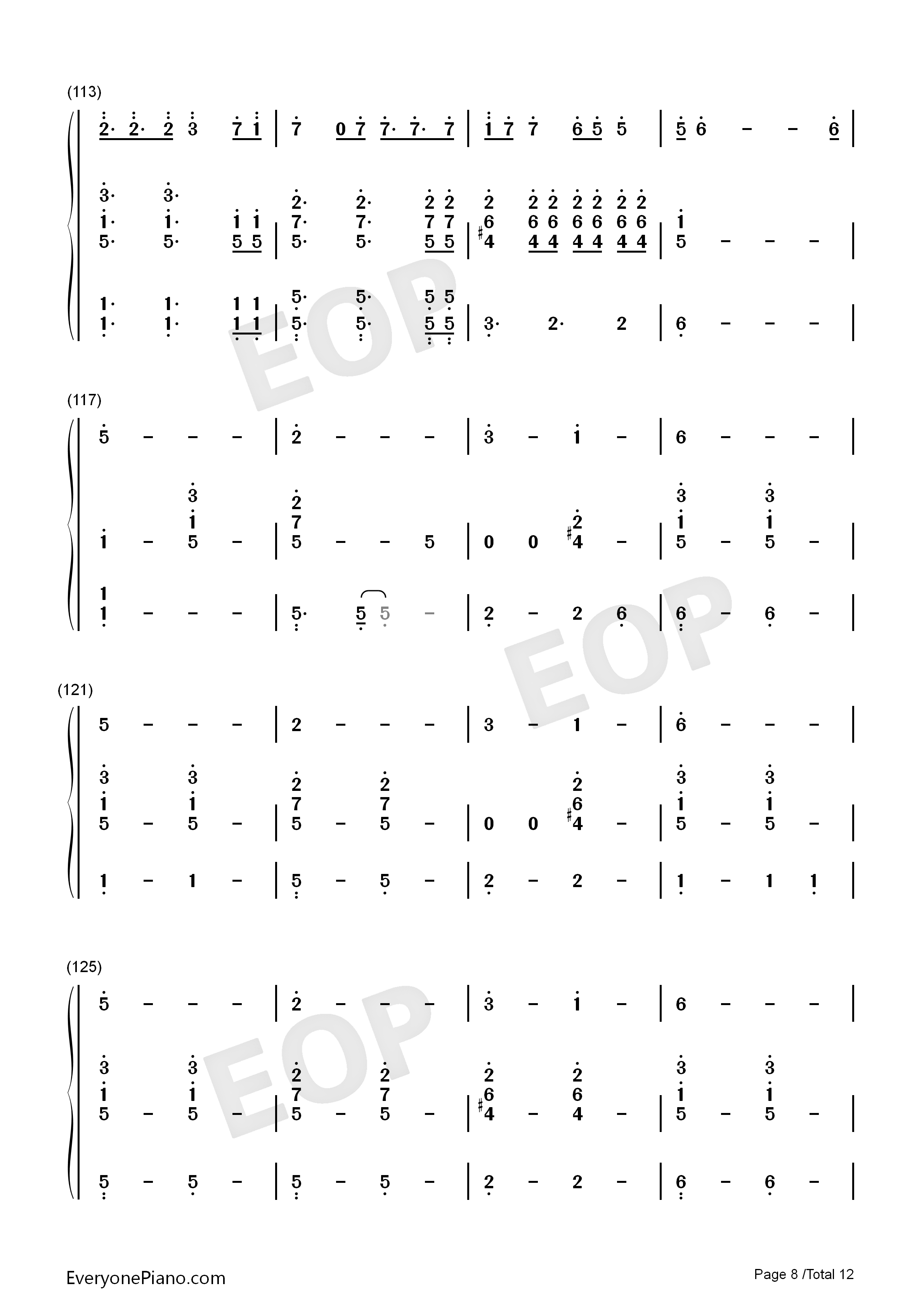异类钢琴简谱_华晨宇演唱