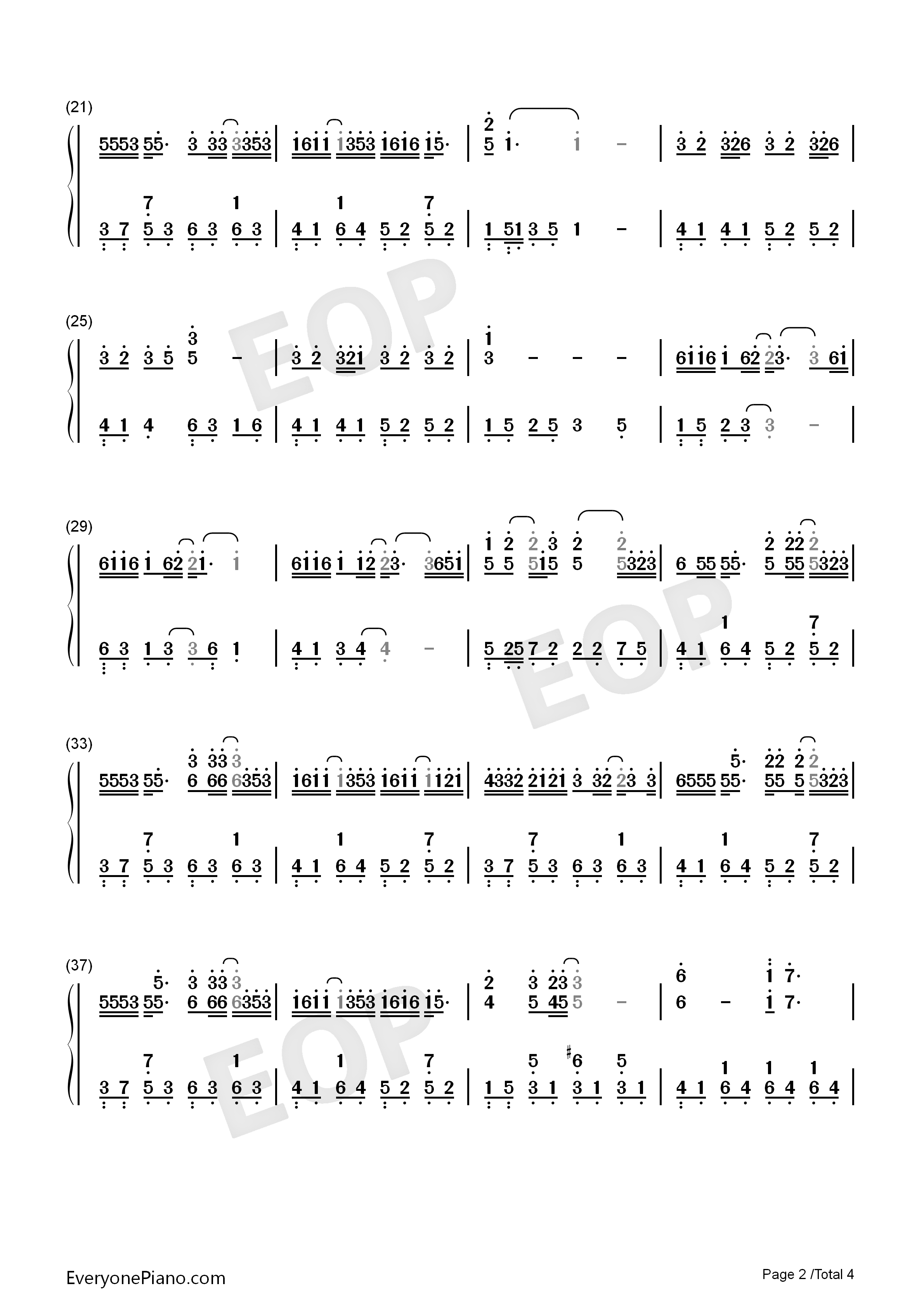 绿色钢琴简谱_陈雪凝演唱