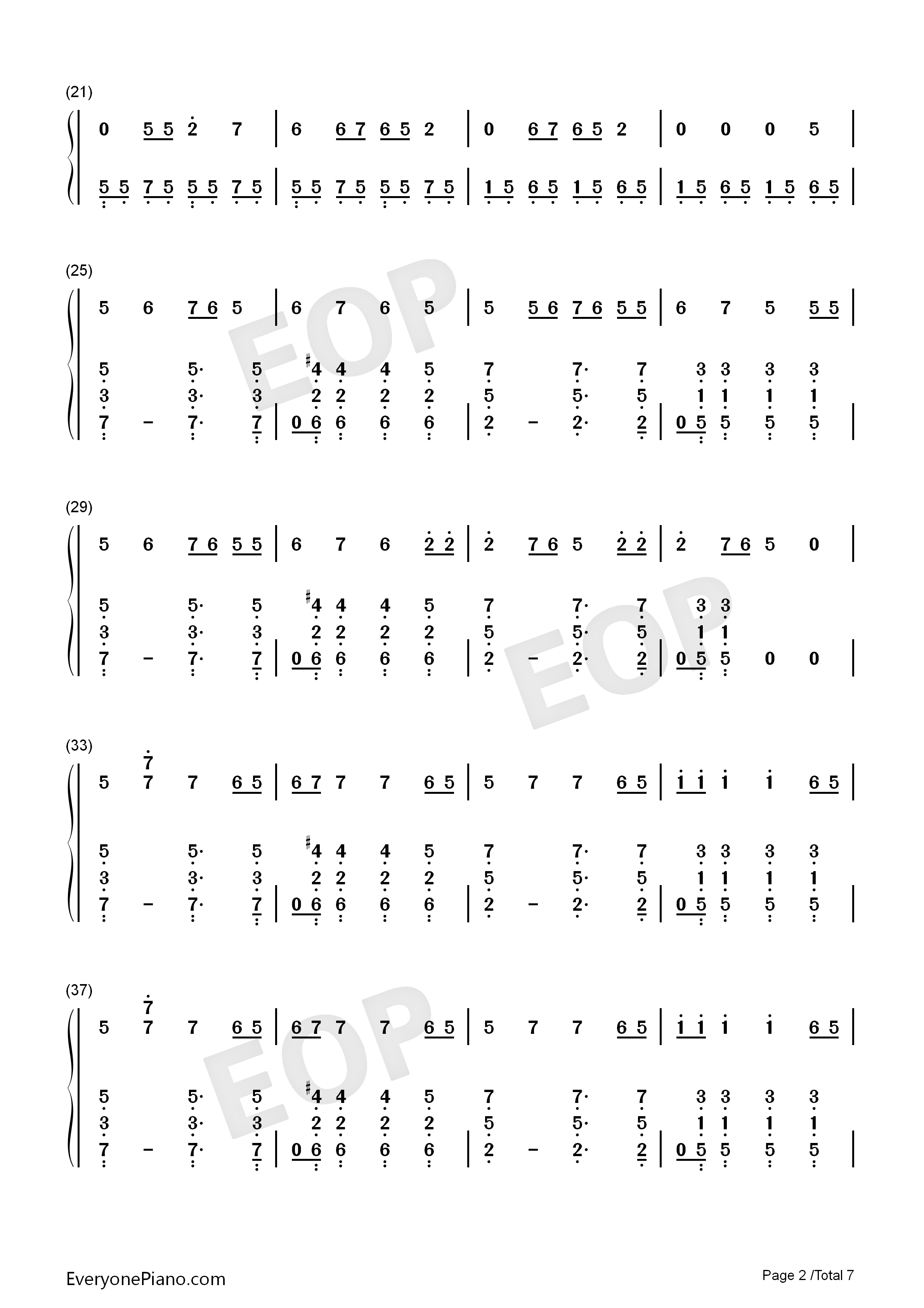 Mess_Her_Up钢琴简谱_Amy_Shark演唱