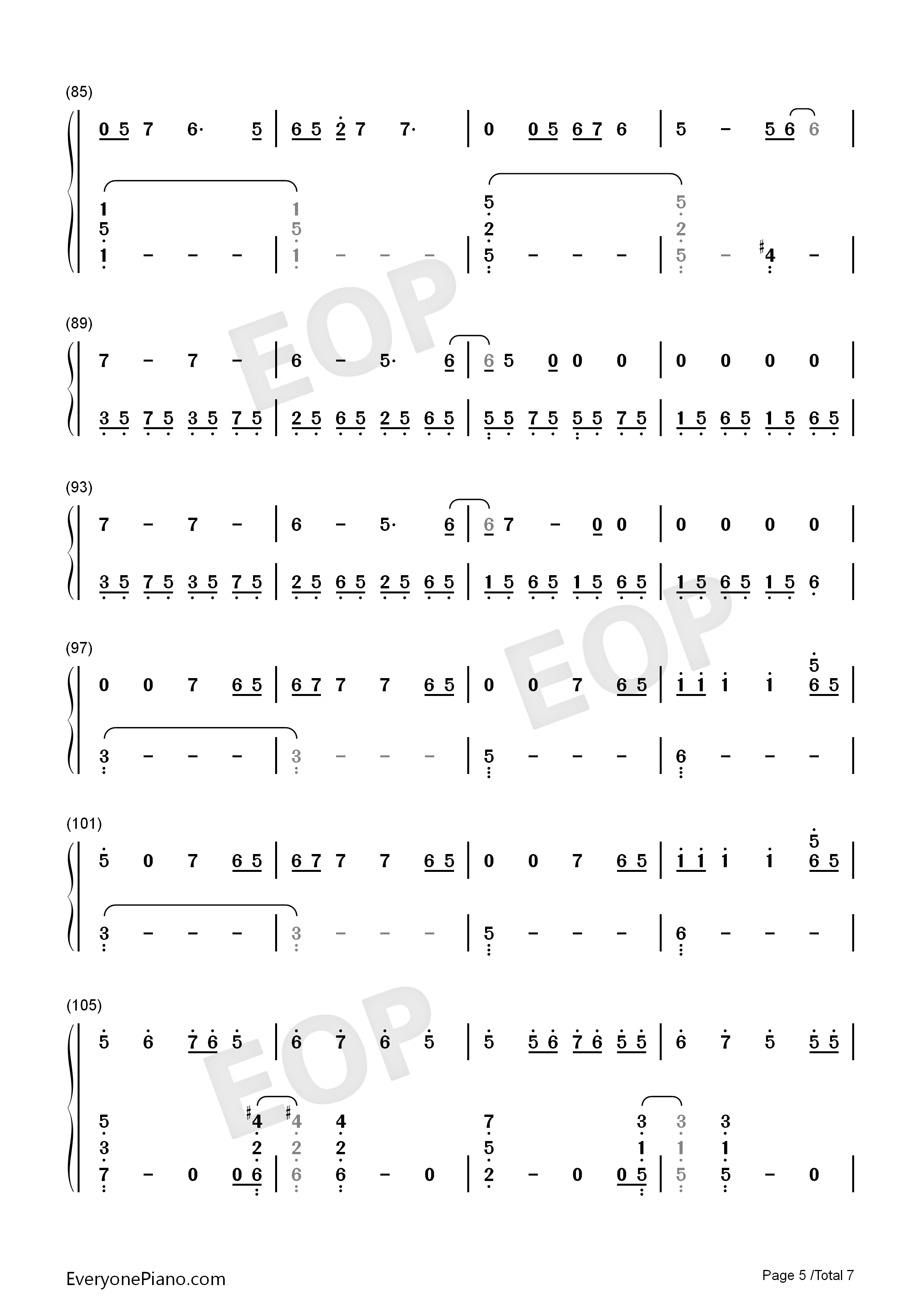 Mess_Her_Up钢琴简谱_Amy_Shark演唱