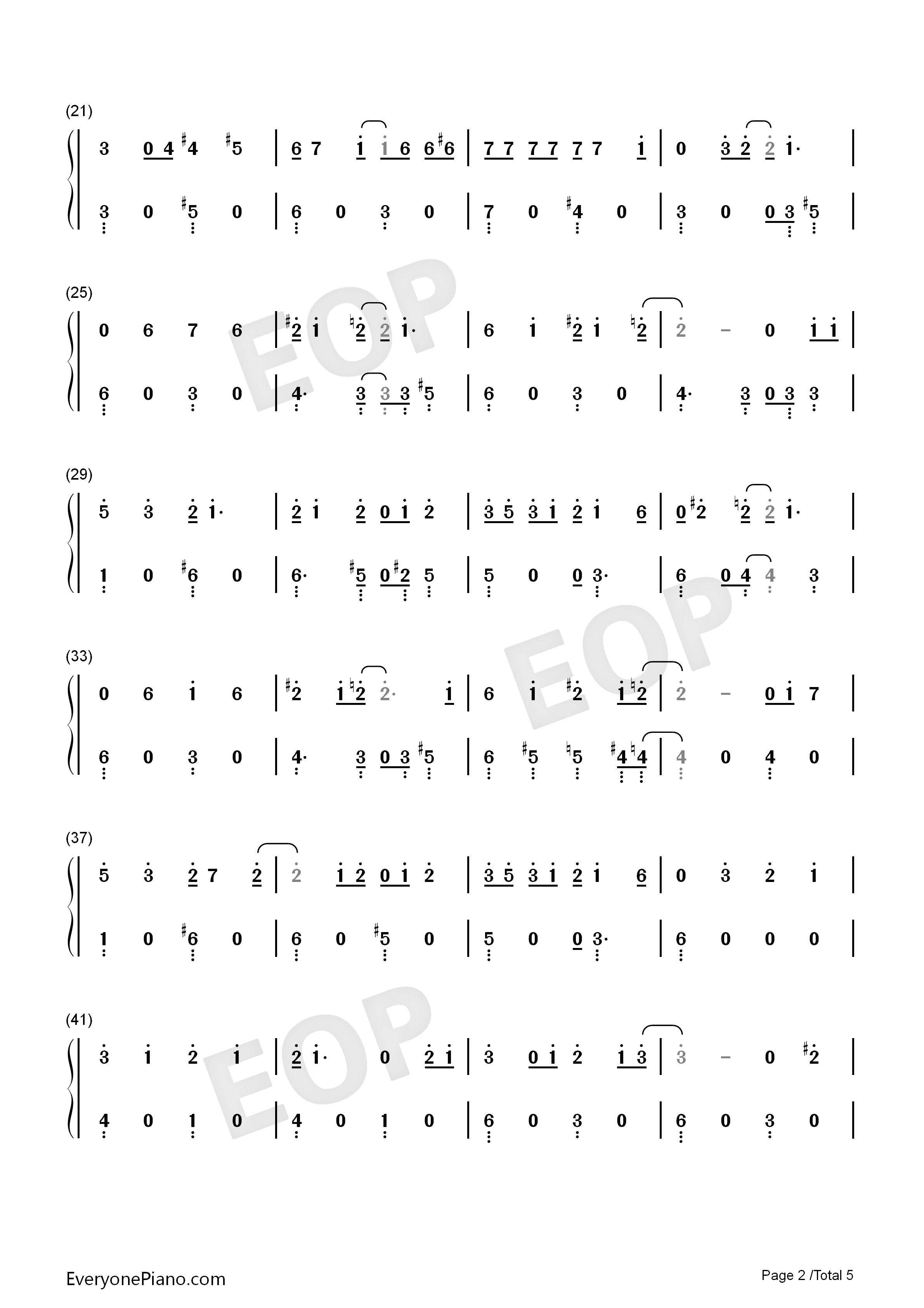 Friend_Like_Me钢琴简谱_Will_Smith演唱