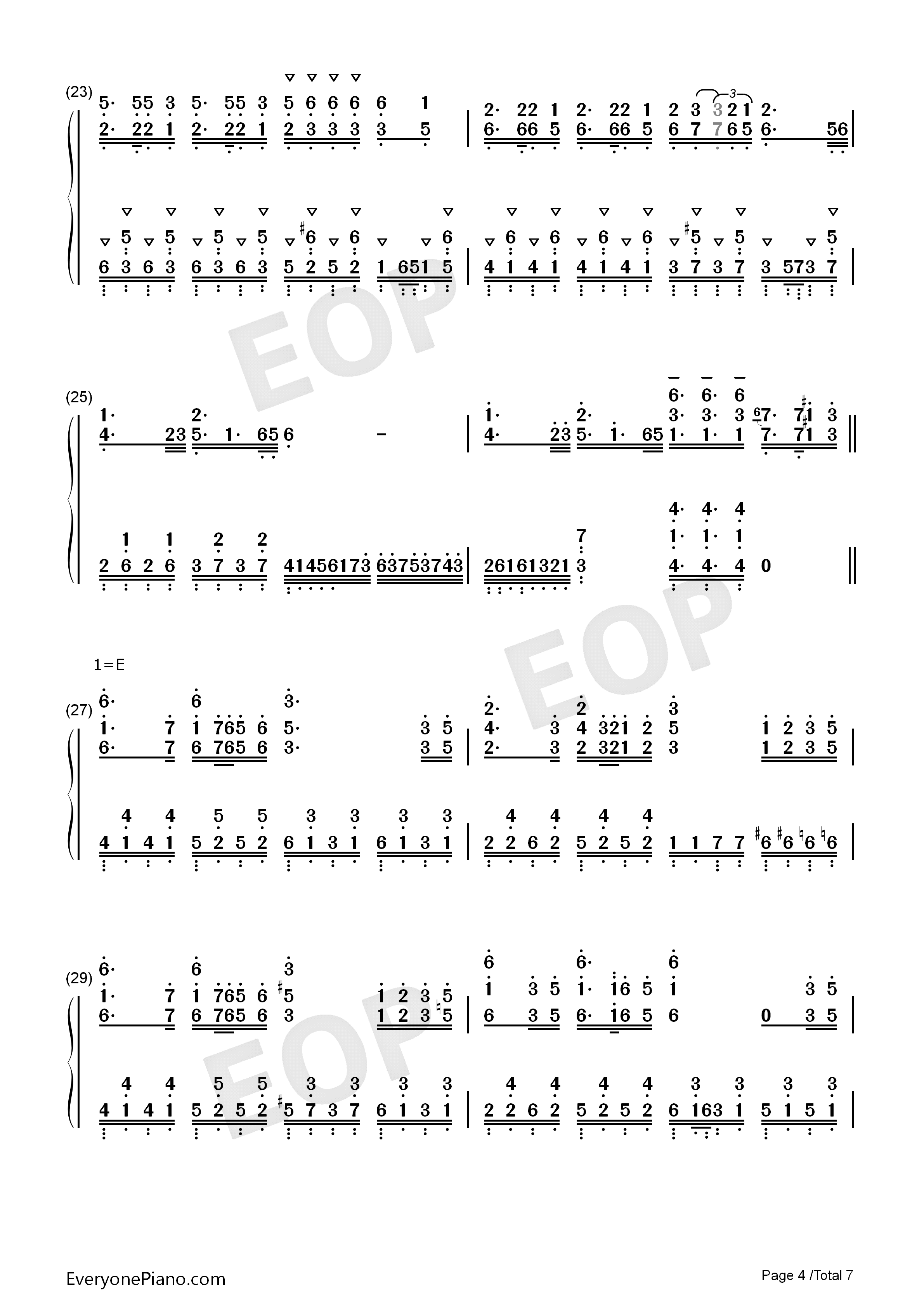 咲かせや咲かせ钢琴简谱_EGOIST演唱