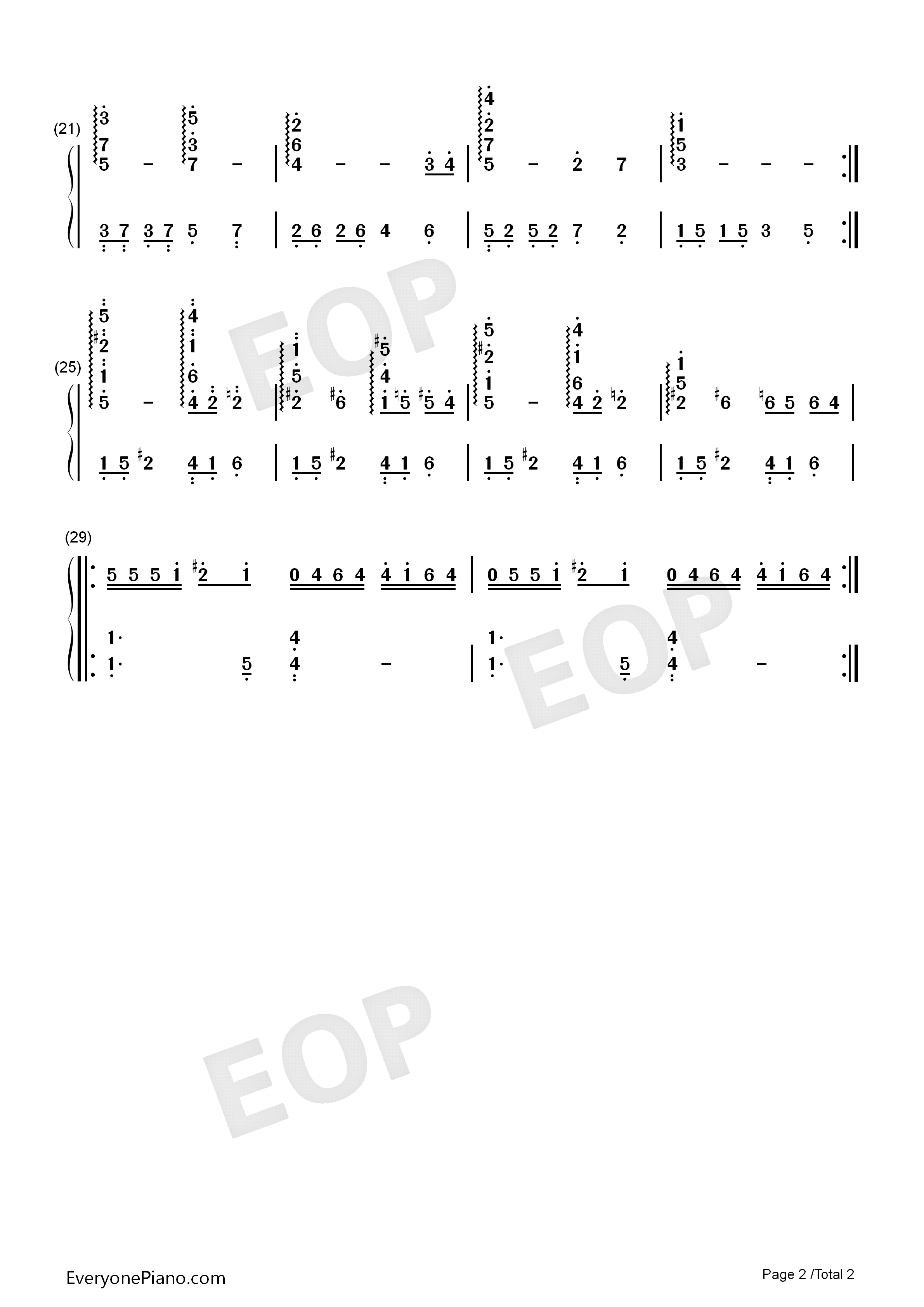 Love_Is_Blue钢琴简谱_林文信演唱