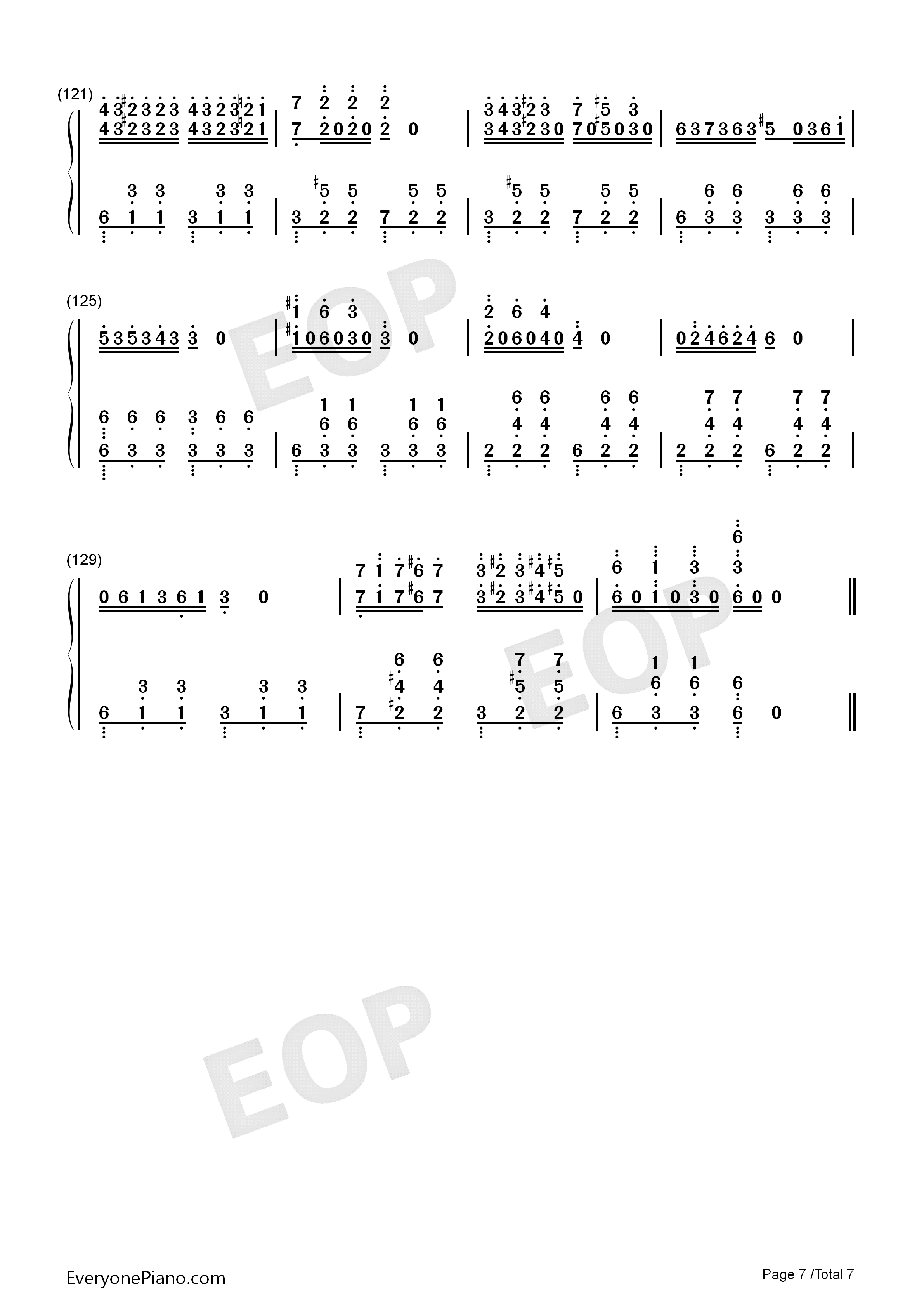 Dernier_Vol钢琴简谱_Raphaël_Beau演唱