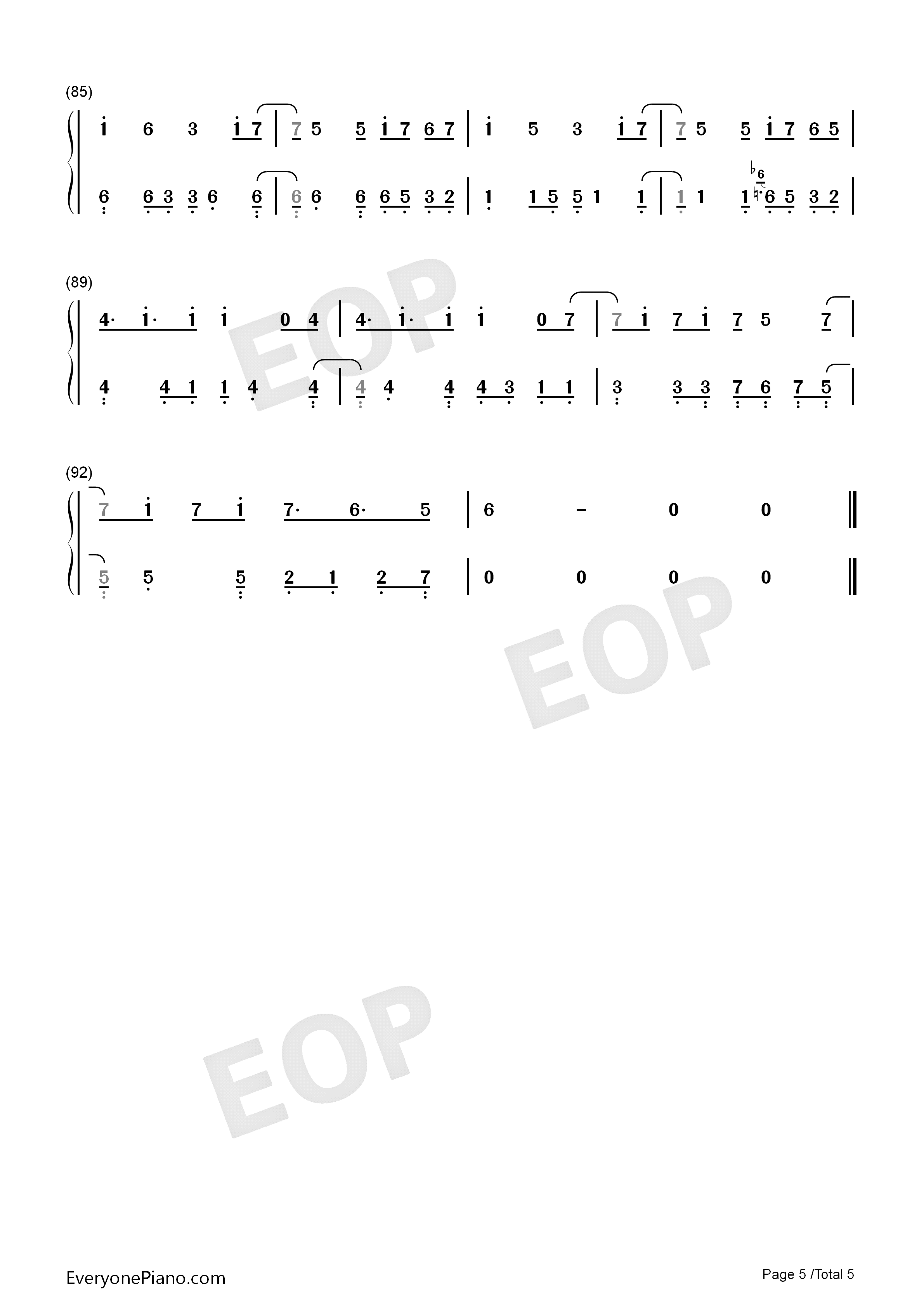 Señorita钢琴简谱_Shawn_Mendes_Camila_Cabello演唱