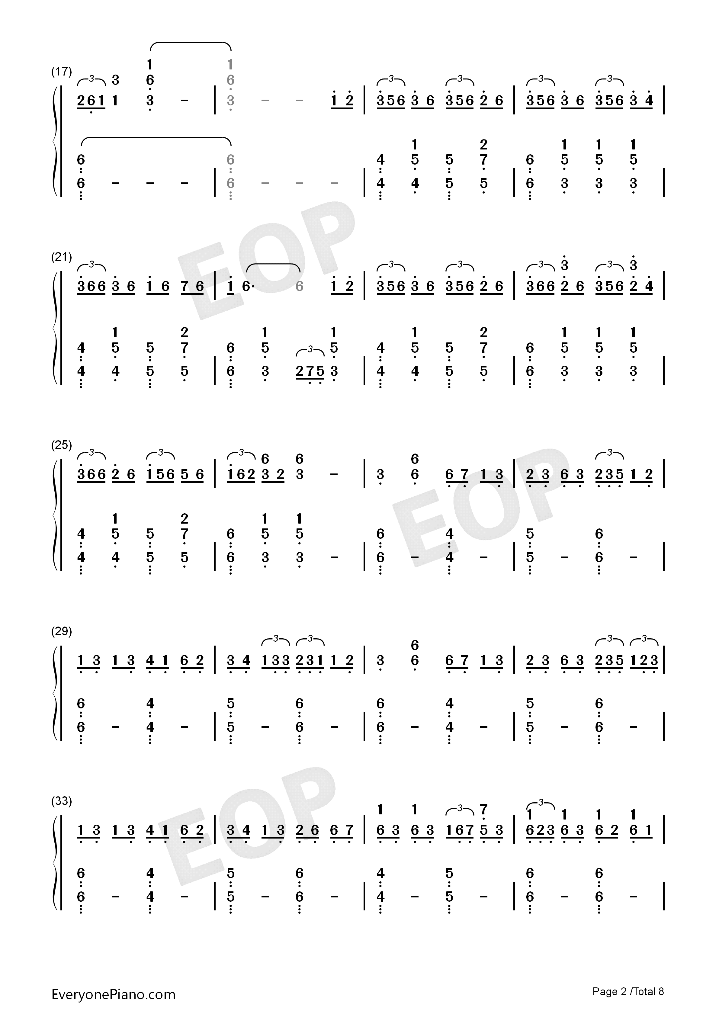 KEYS钢琴简谱_ZYTOKINE演唱