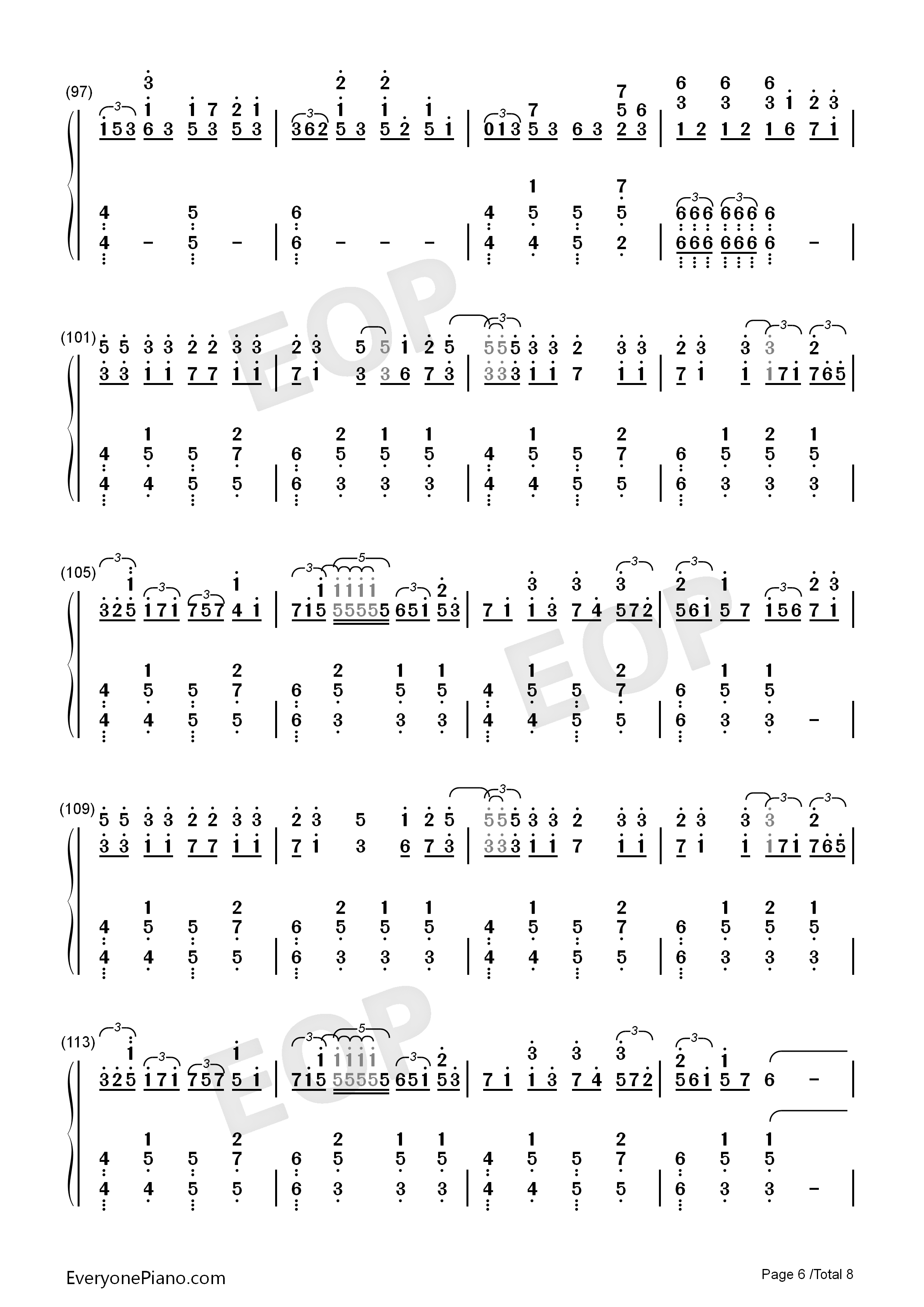 KEYS钢琴简谱_ZYTOKINE演唱