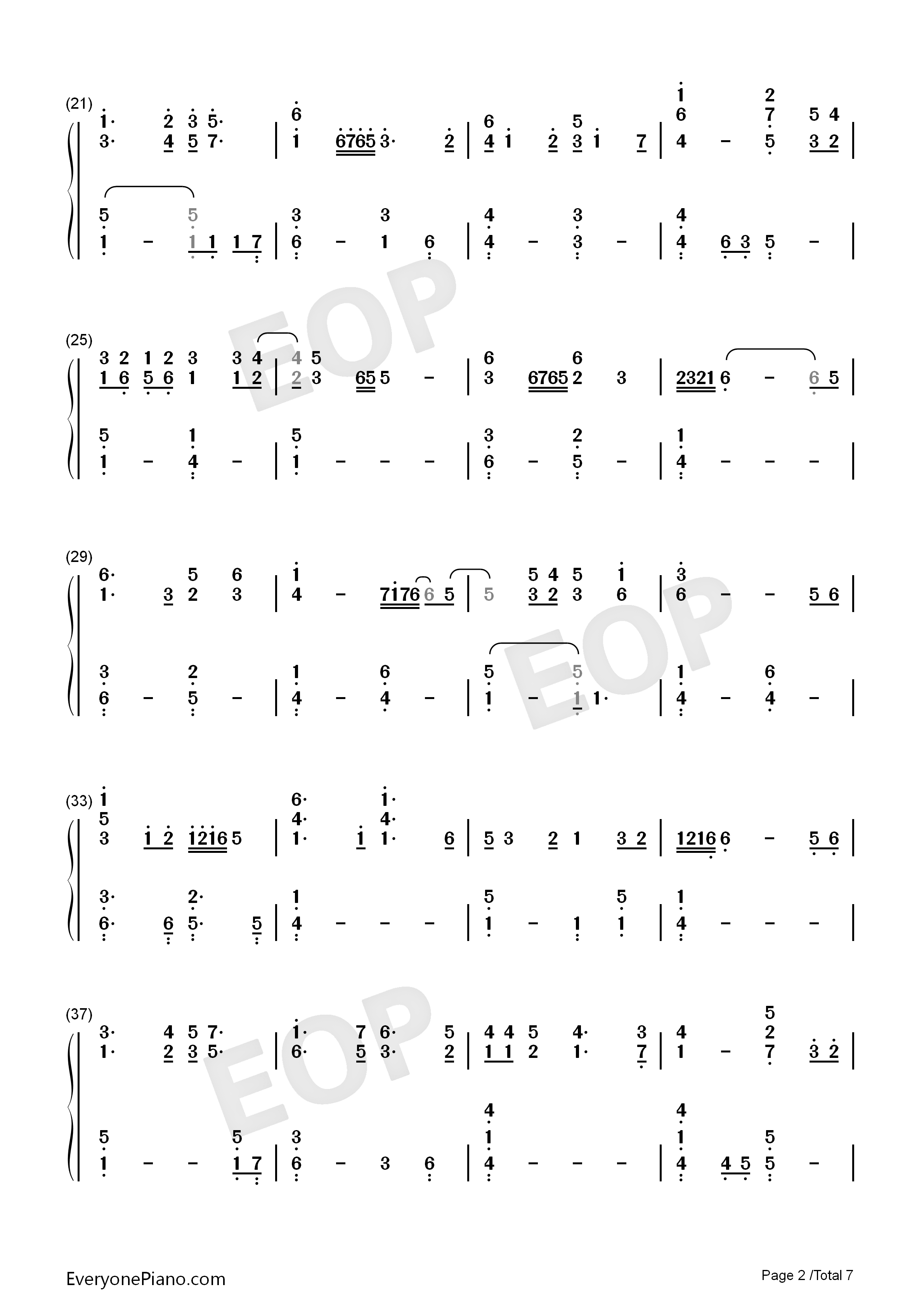 Craigie_Hill钢琴简谱_Cara_Dillon演唱