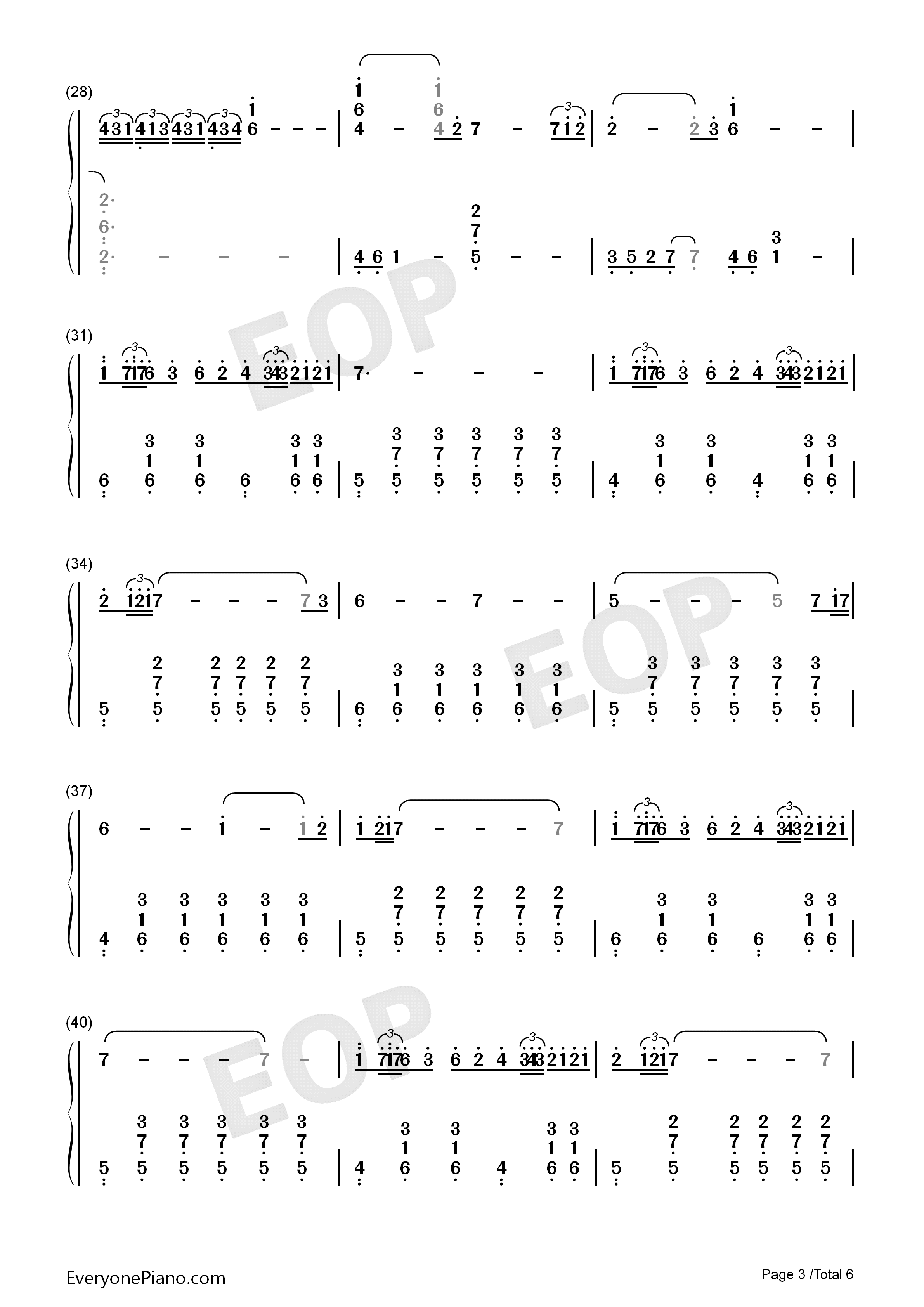 The_Whole_Truth钢琴简谱_Carlos_Cipa演唱