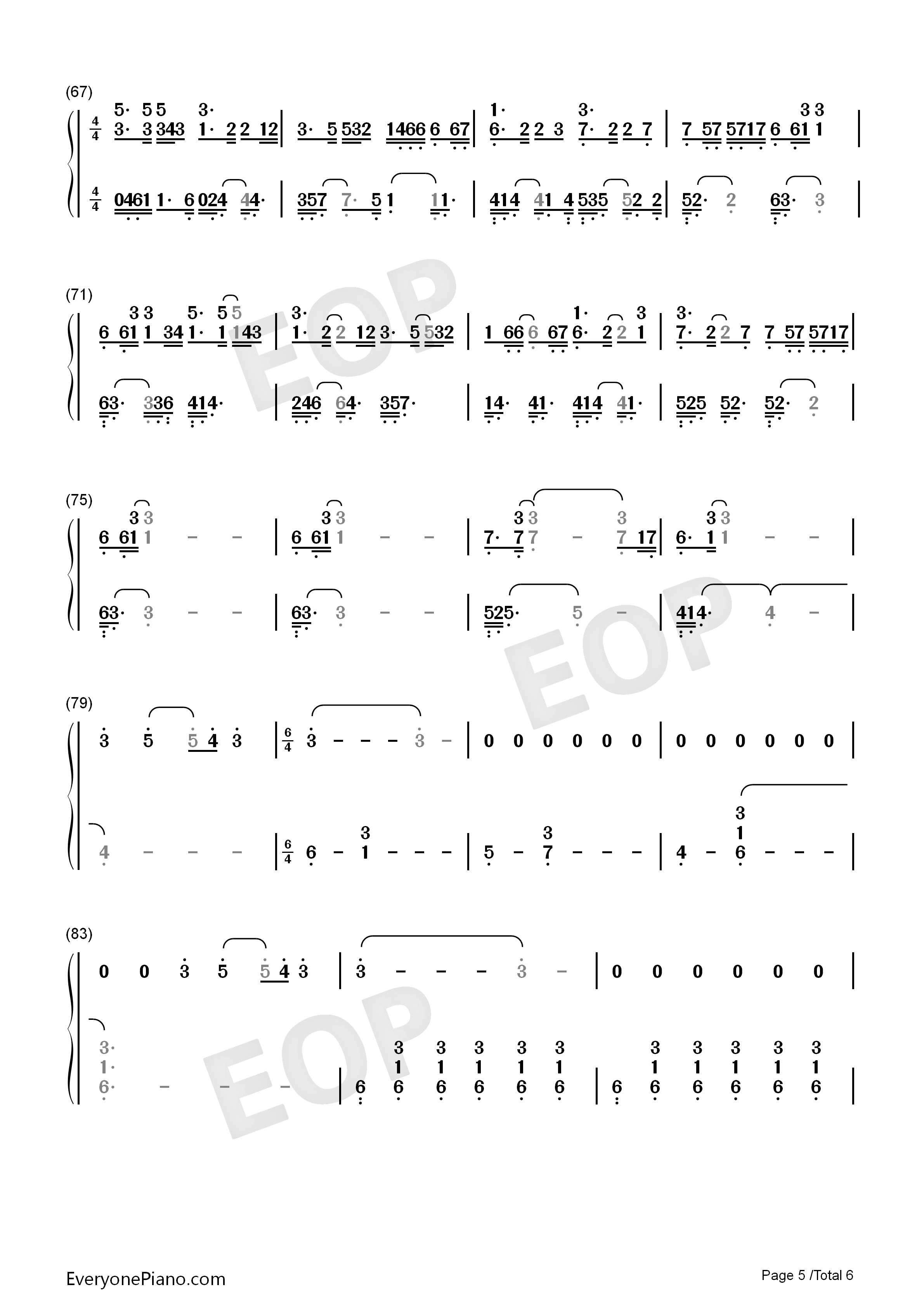 The_Whole_Truth钢琴简谱_Carlos_Cipa演唱