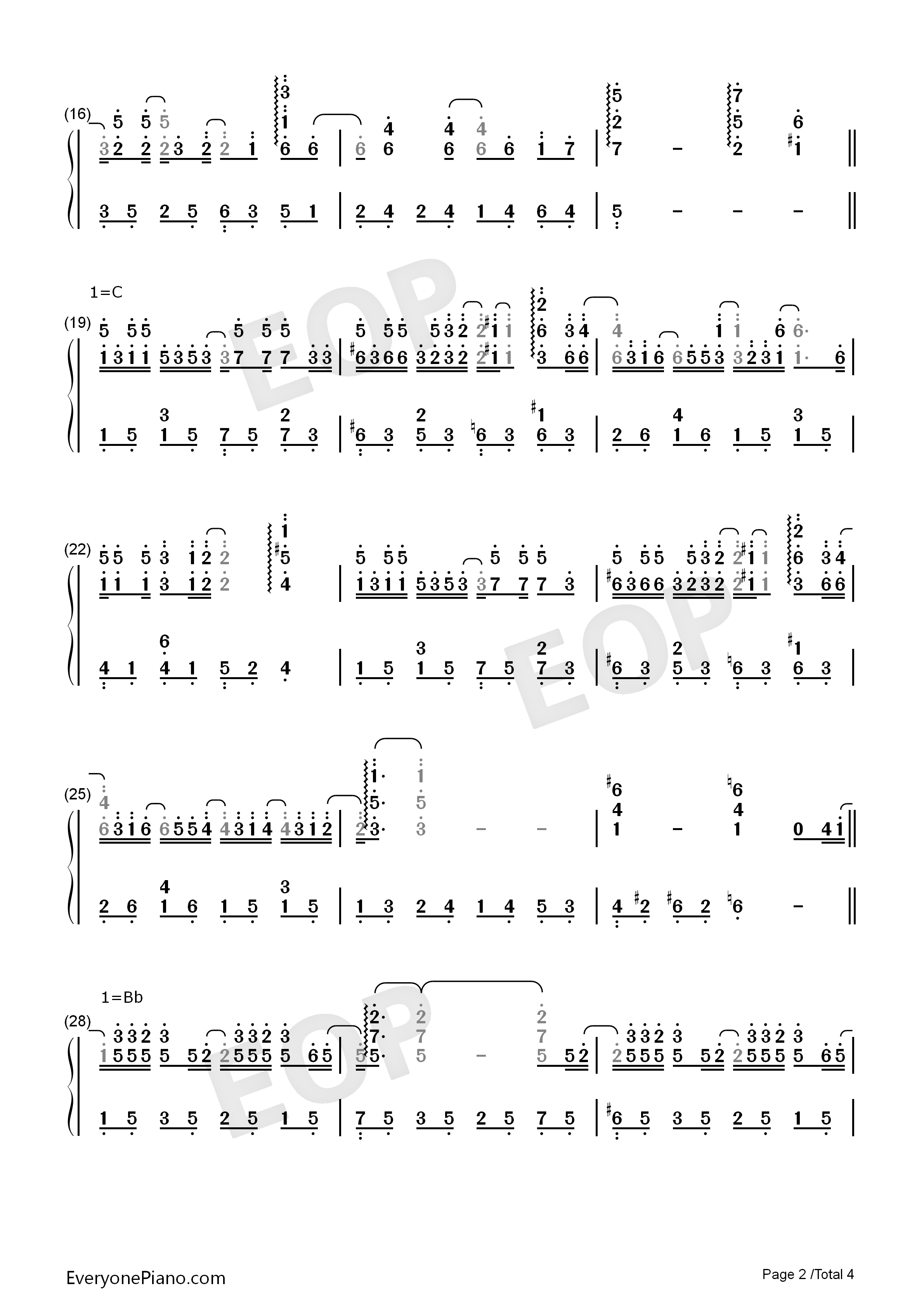 木偶人钢琴简谱_薛之谦演唱