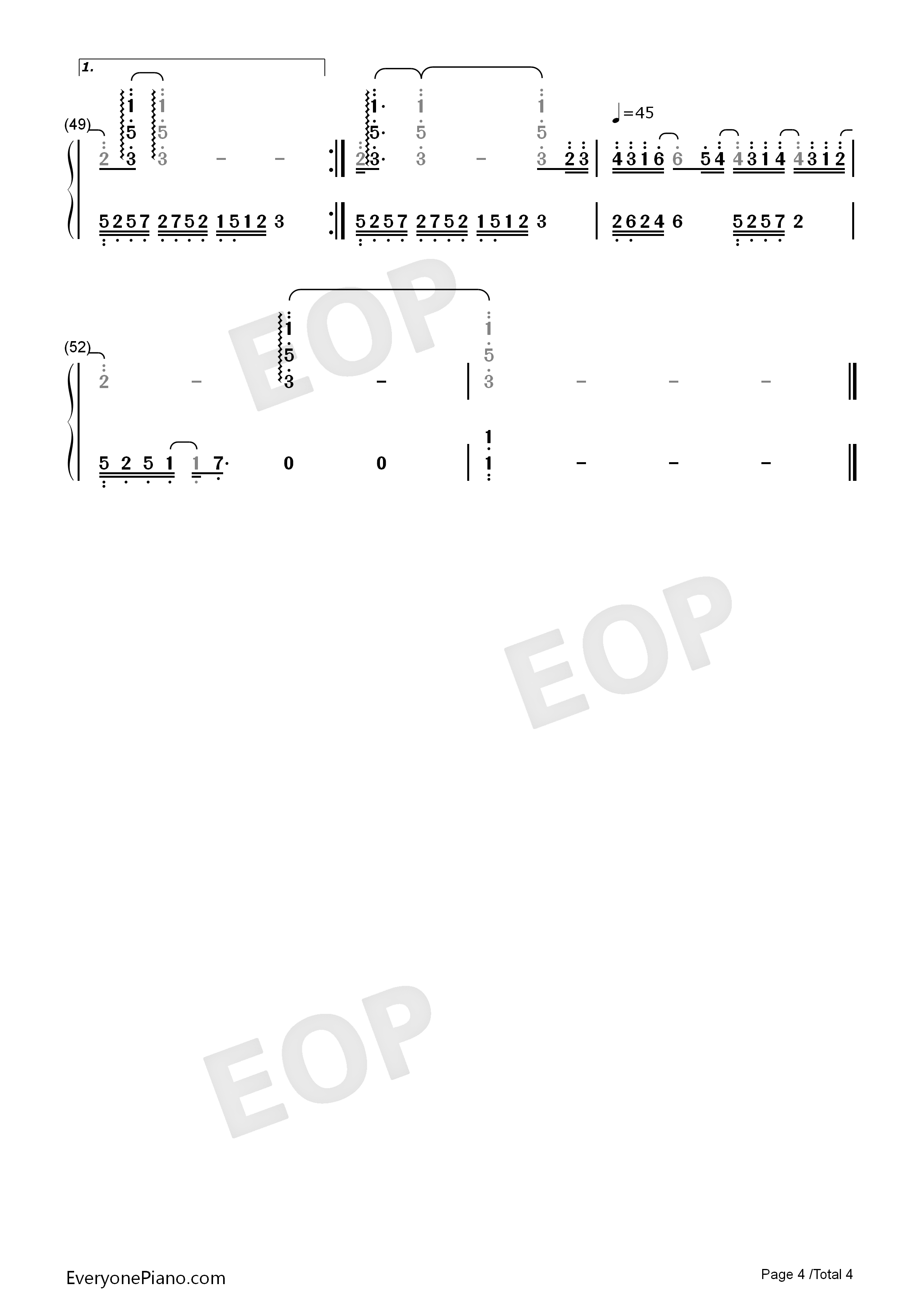 木偶人钢琴简谱_薛之谦演唱