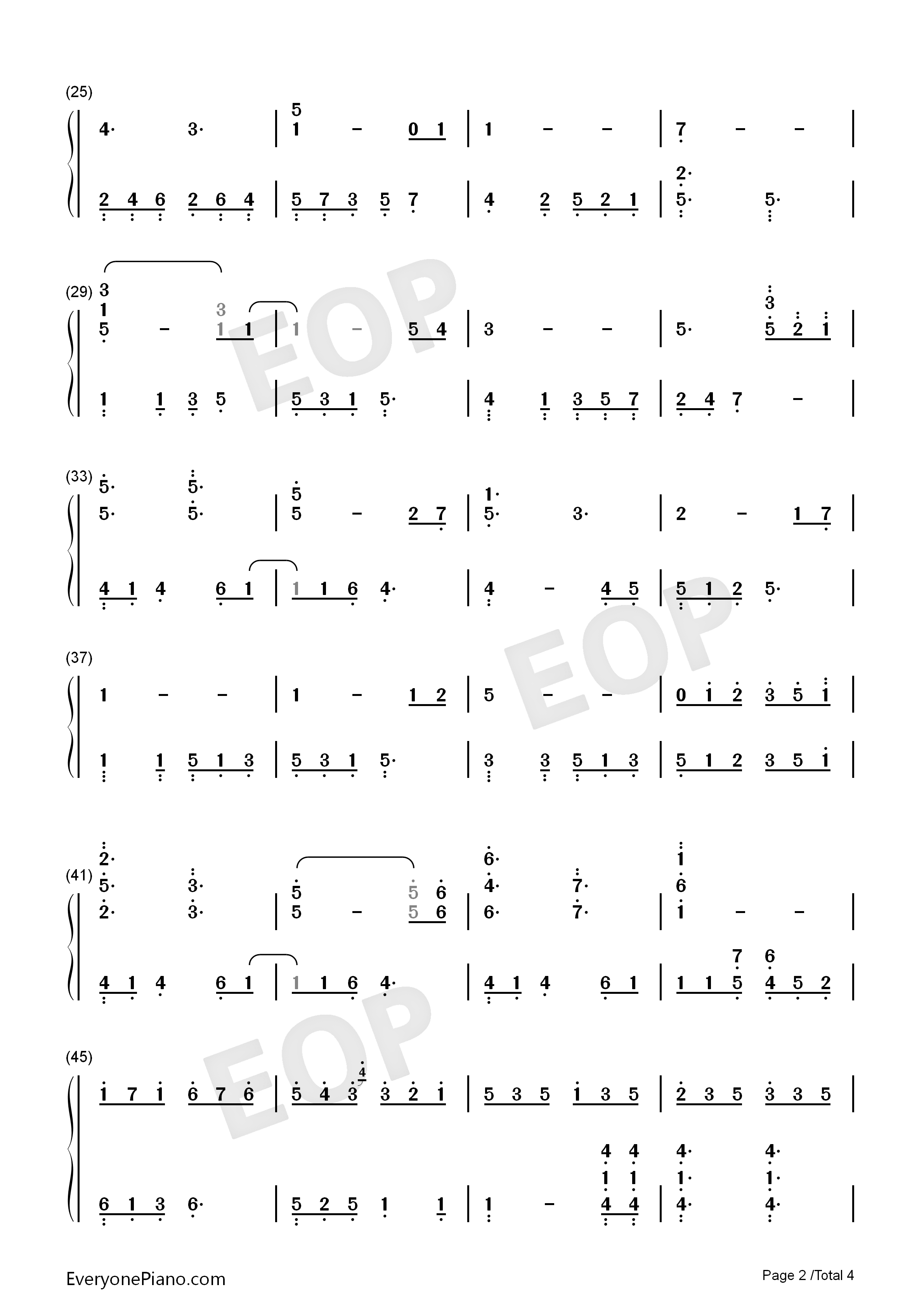 The_Autumn钢琴简谱_猎豹移动公司演唱