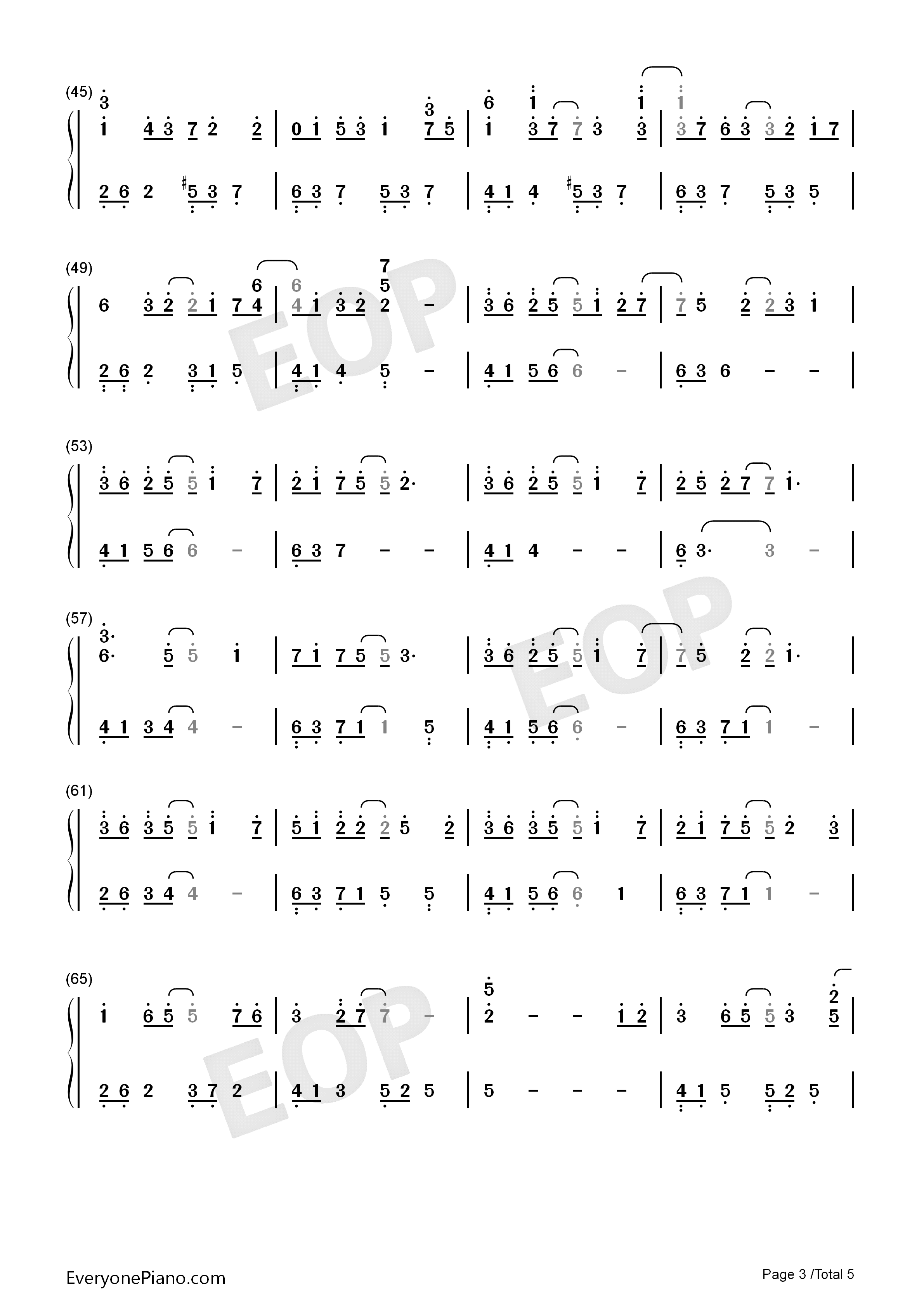 Engage_Ring钢琴简谱_DJ_Okawari_Emily_Styler演唱