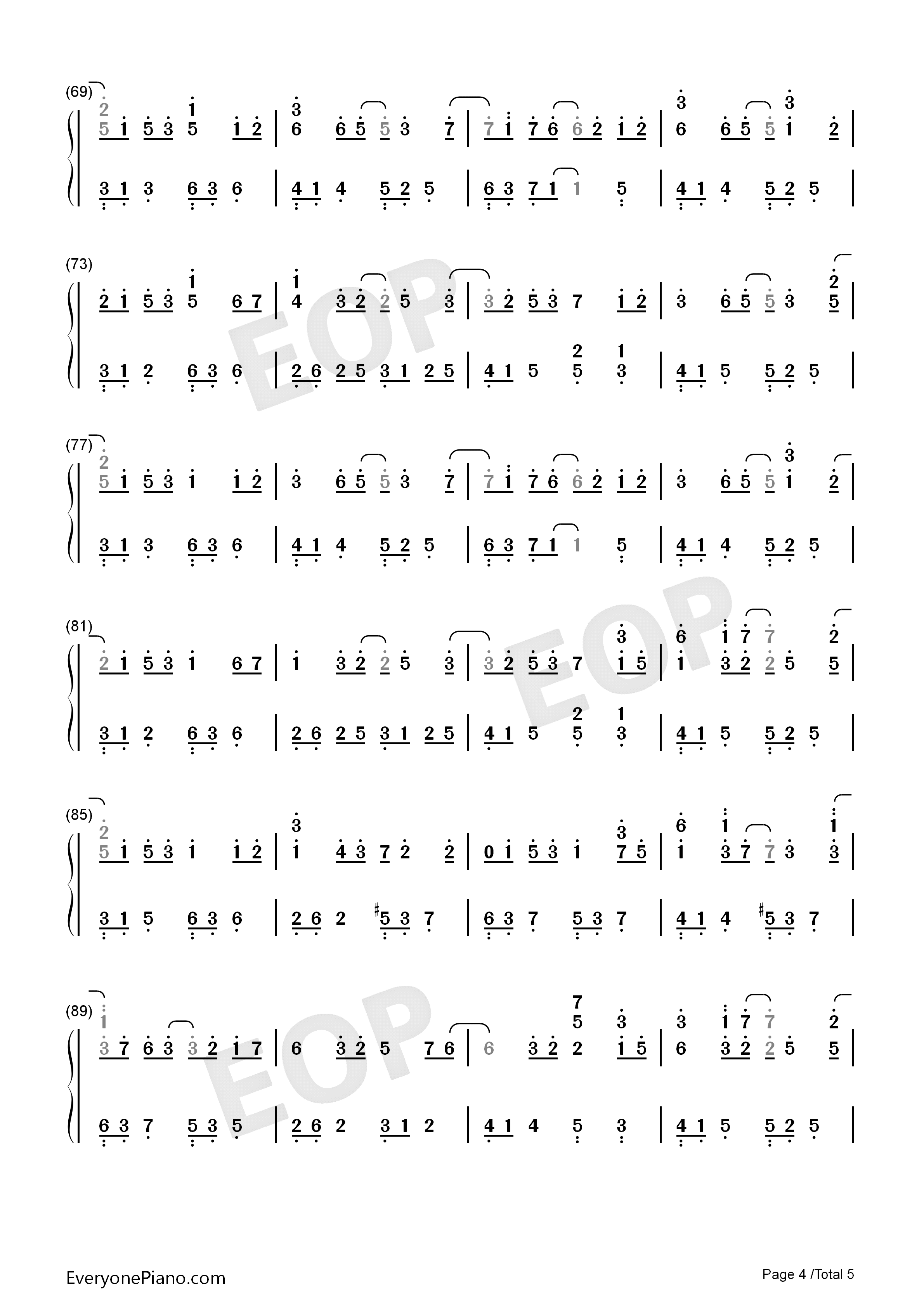 Engage_Ring钢琴简谱_DJ_Okawari_Emily_Styler演唱