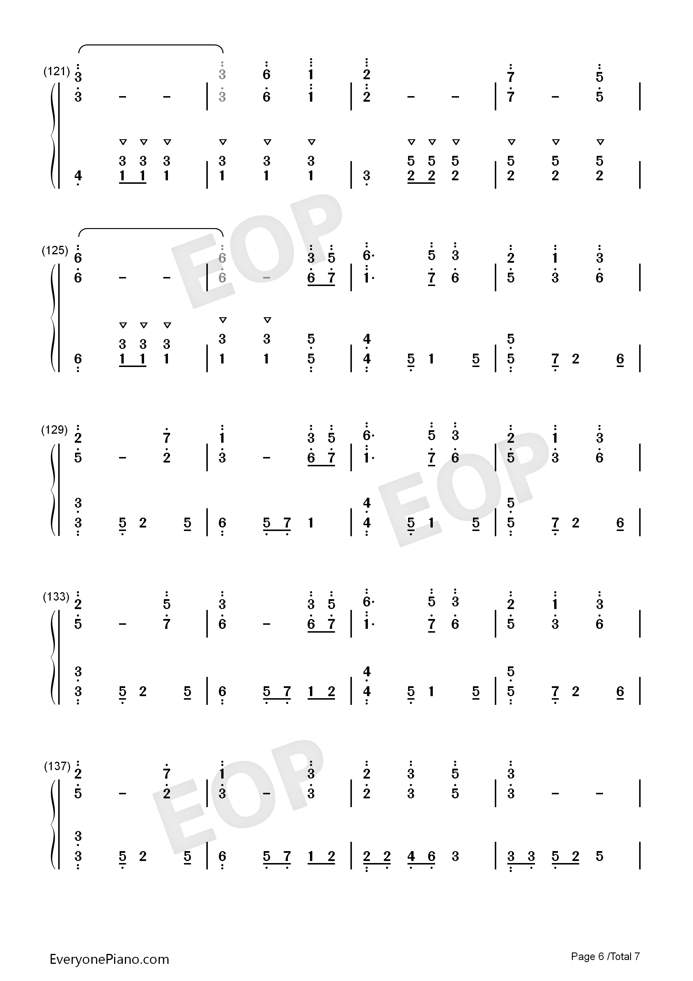 锦鲤抄钢琴版钢琴简谱_云の泣__银临演唱