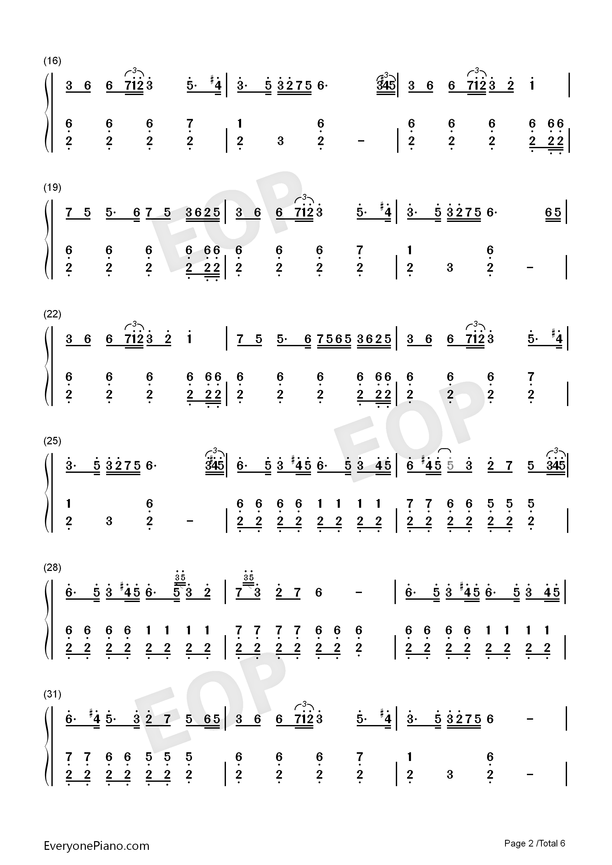 The_Battle_of_Aughrim钢琴简谱_Na_Casaidigh演唱