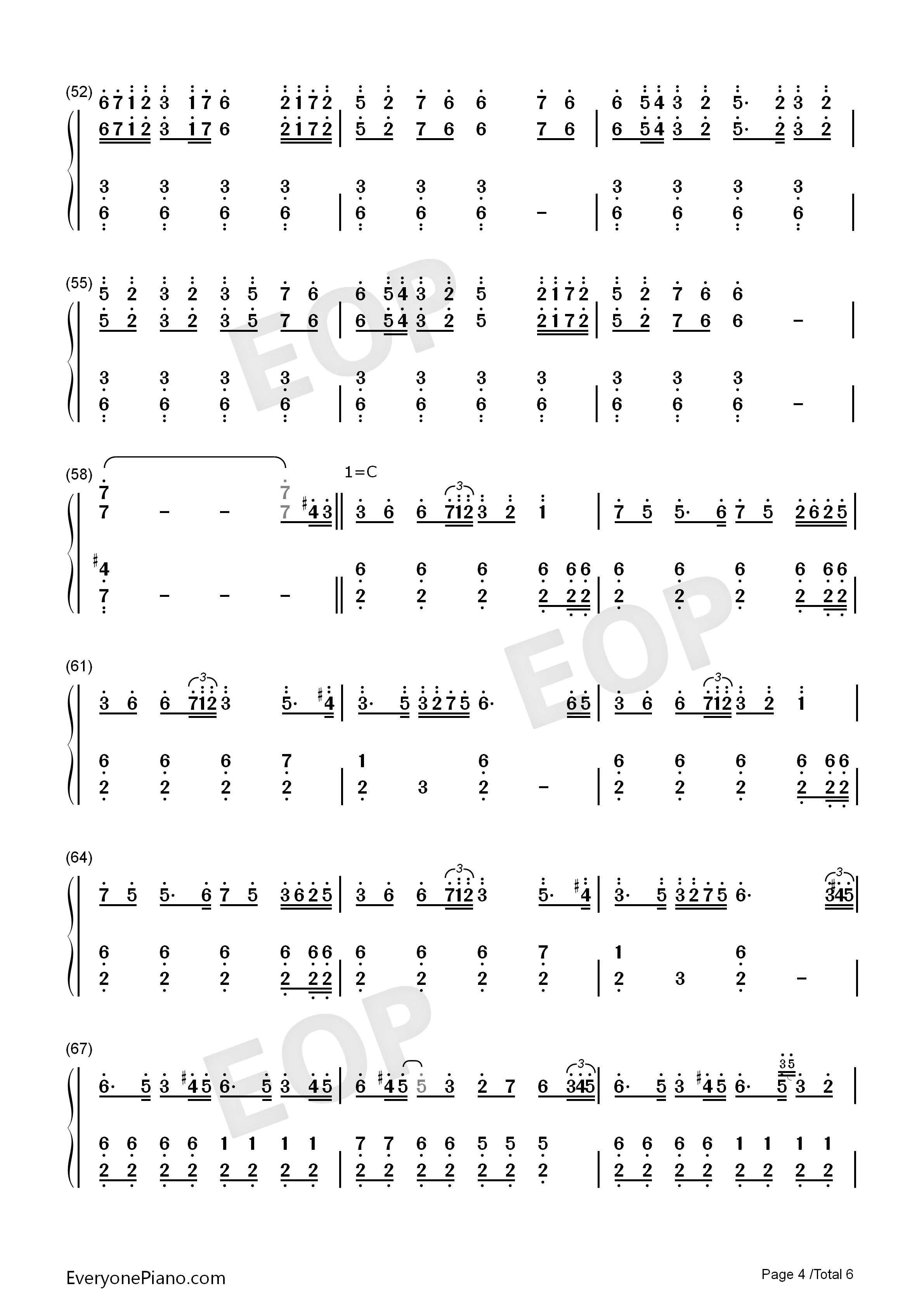 The_Battle_of_Aughrim钢琴简谱_Na_Casaidigh演唱