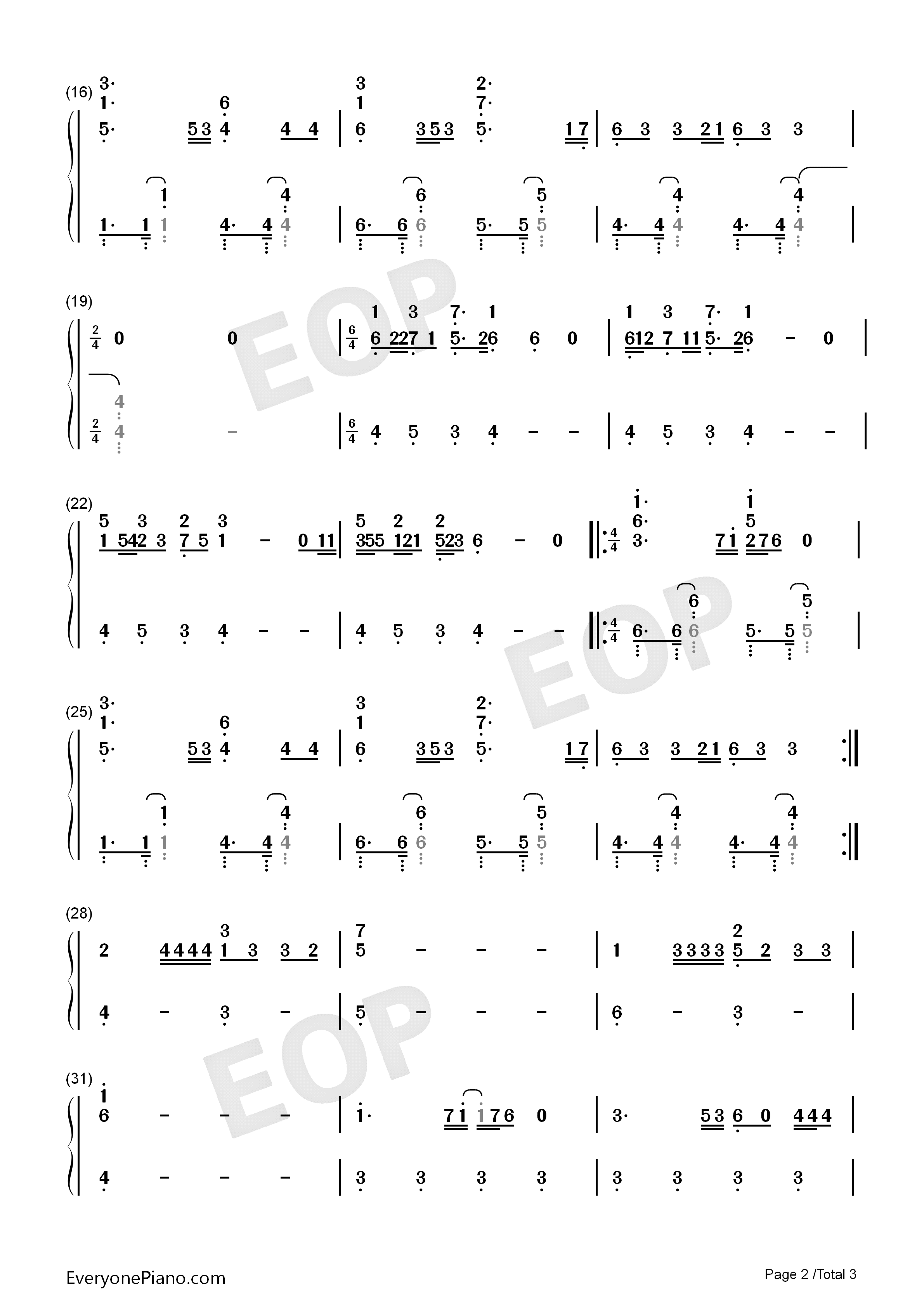 Arcade钢琴简谱_Duncan_Laurence演唱