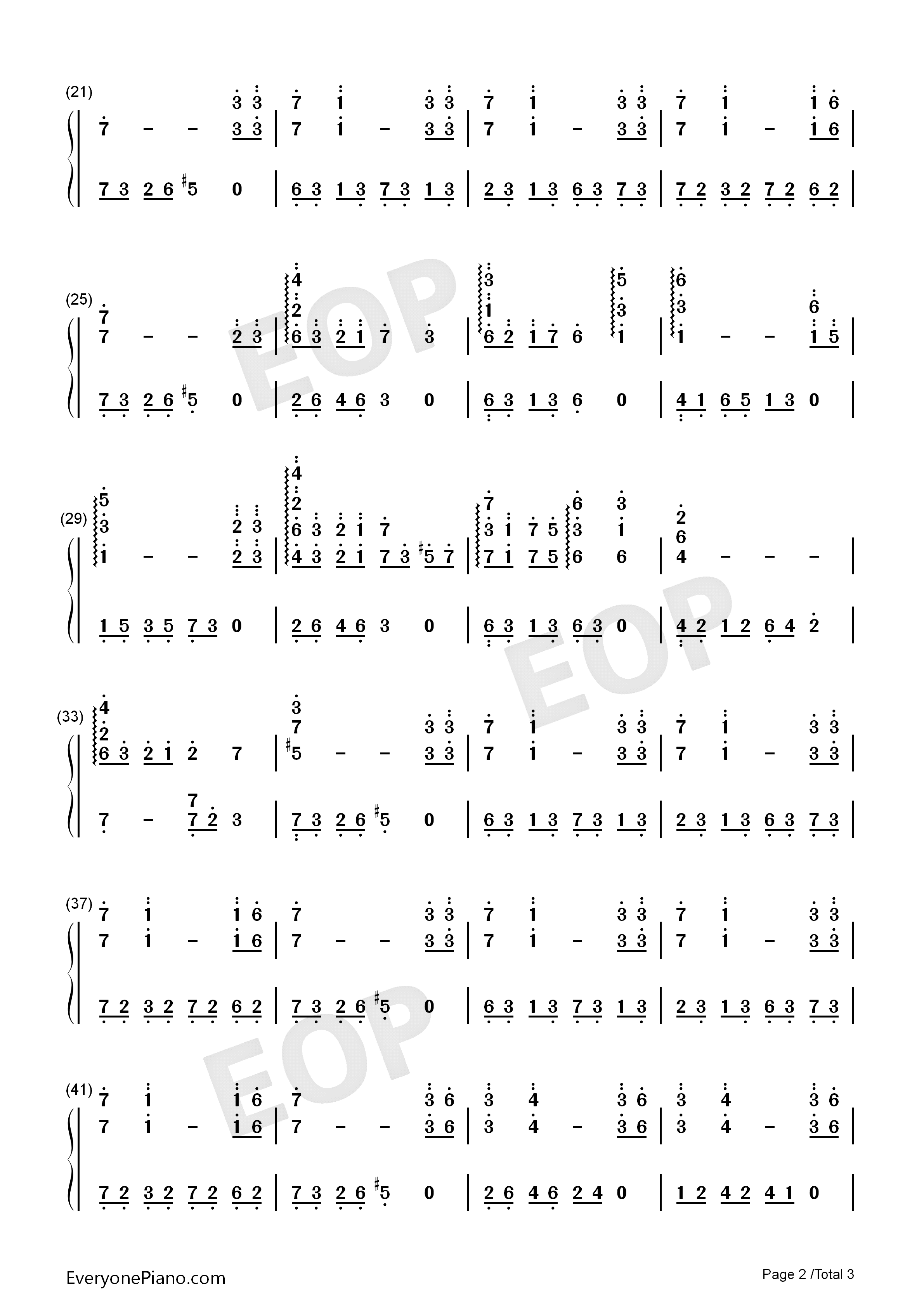 Princess_Of_The_Moon钢琴简谱_班得瑞演唱