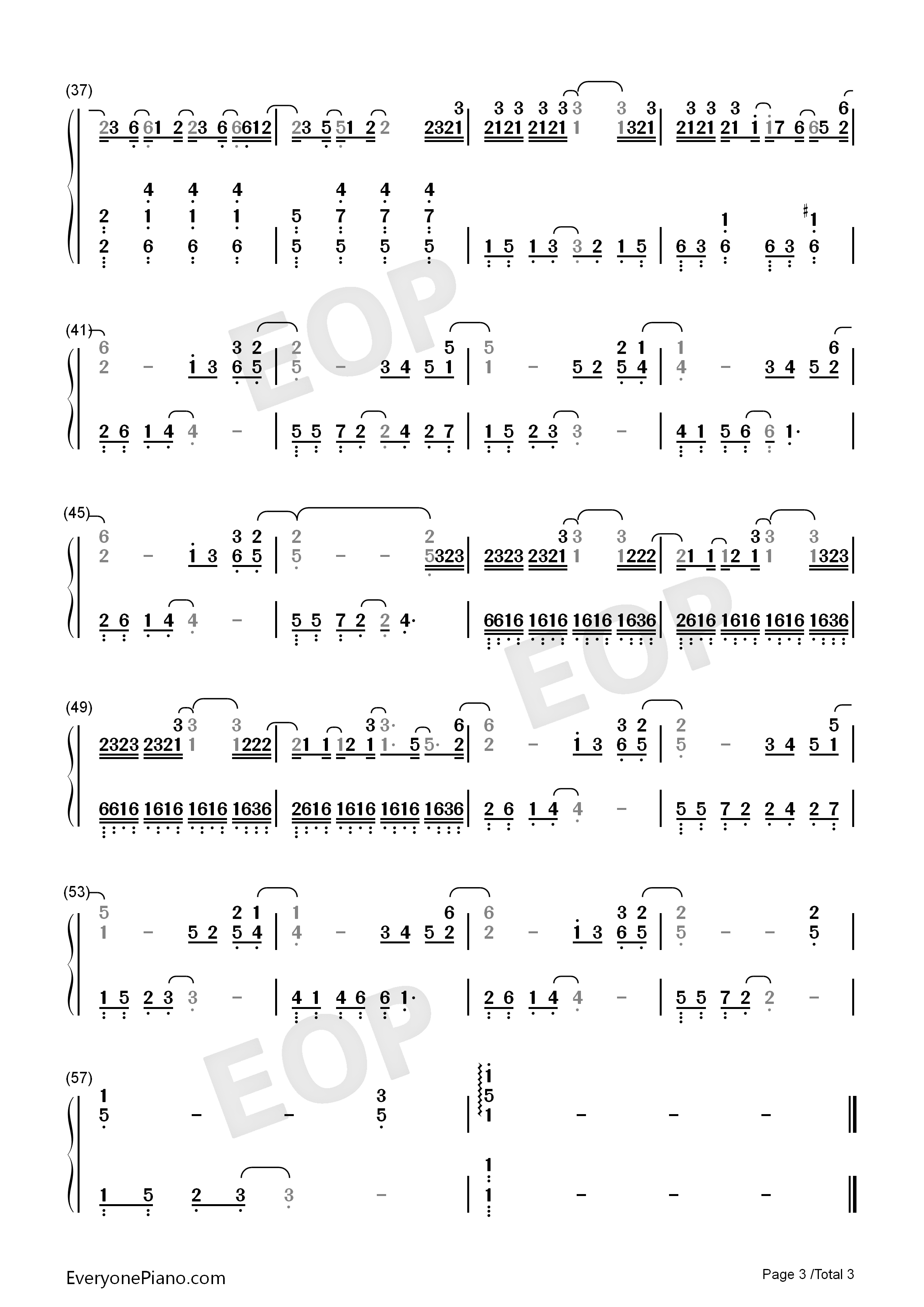 保留钢琴简谱_郭顶演唱