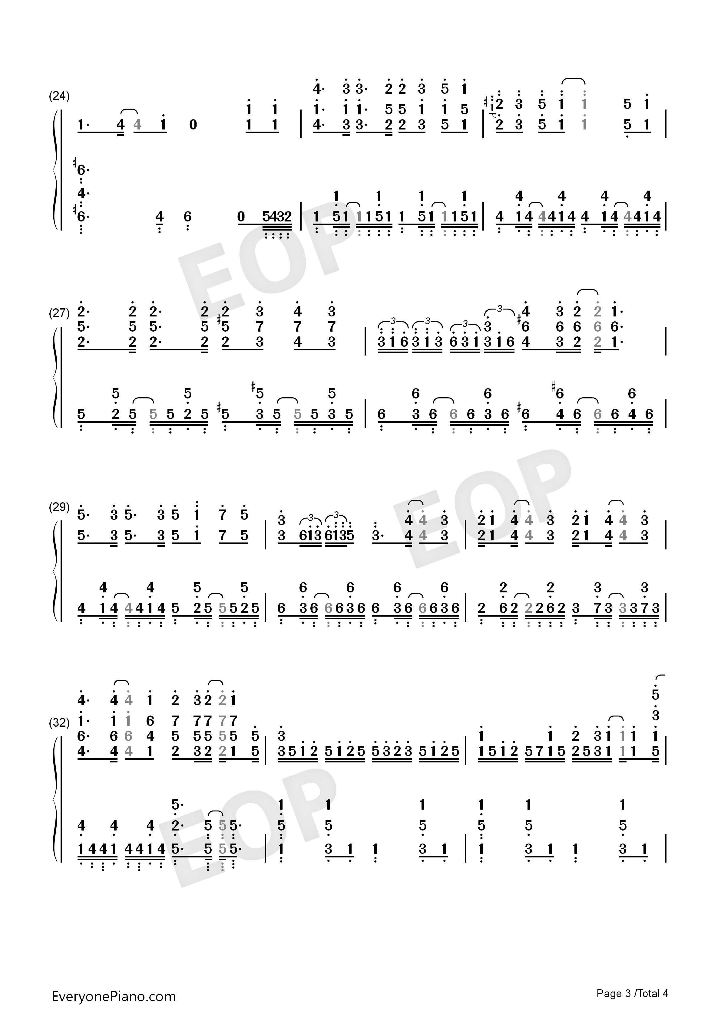 Good_Morning_World钢琴简谱_Burnout_Syndromes演唱